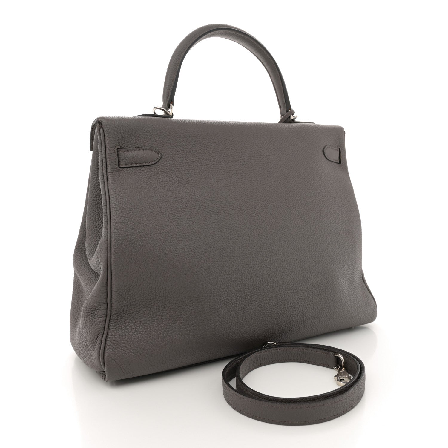 Hermes Togo Kelly Retourne 35 Etain 3 of 14