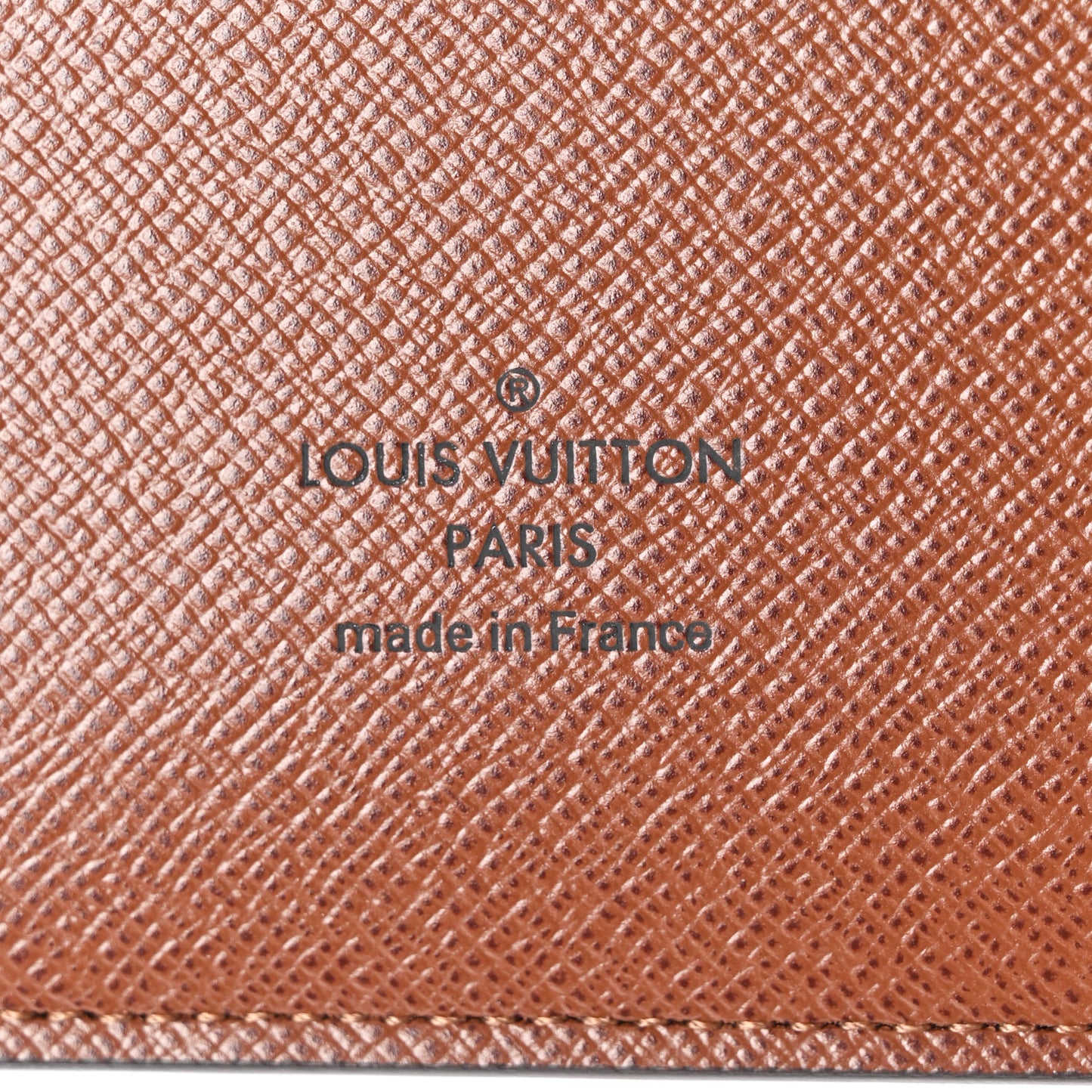 Monogram Large Ring Agenda Cover