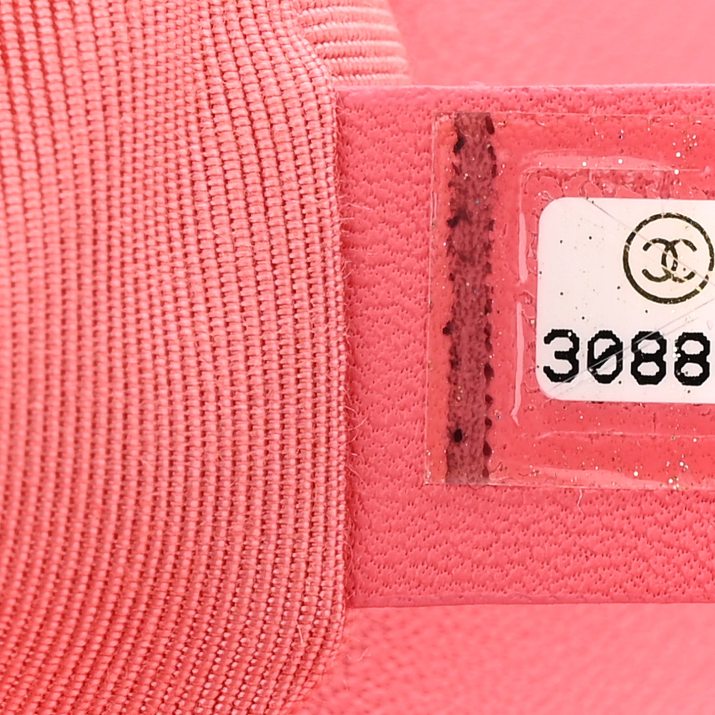 Sequin Quilted Medium Chanel 19 Flap Coral