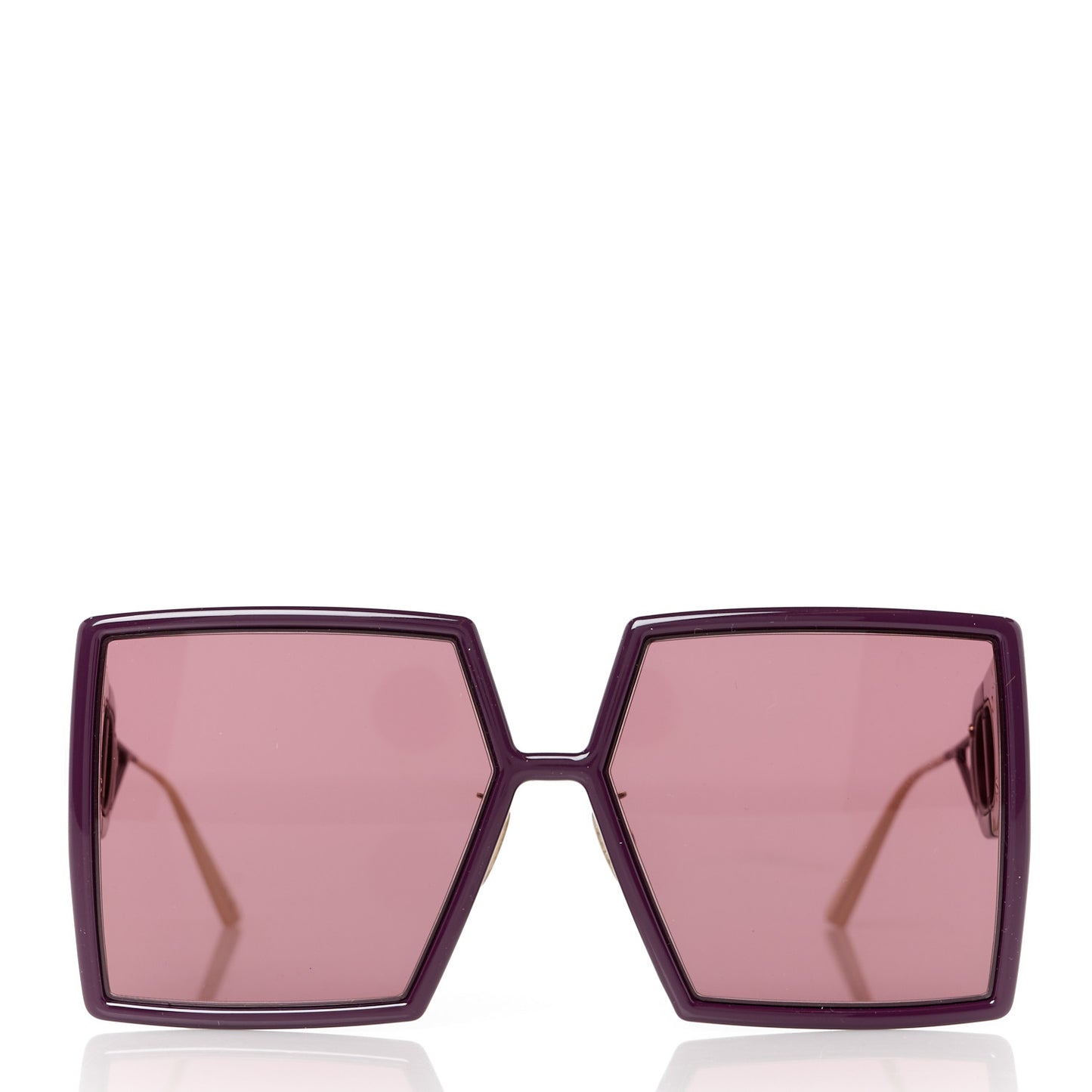Square 30 Montaigne Sunglasses Purple
