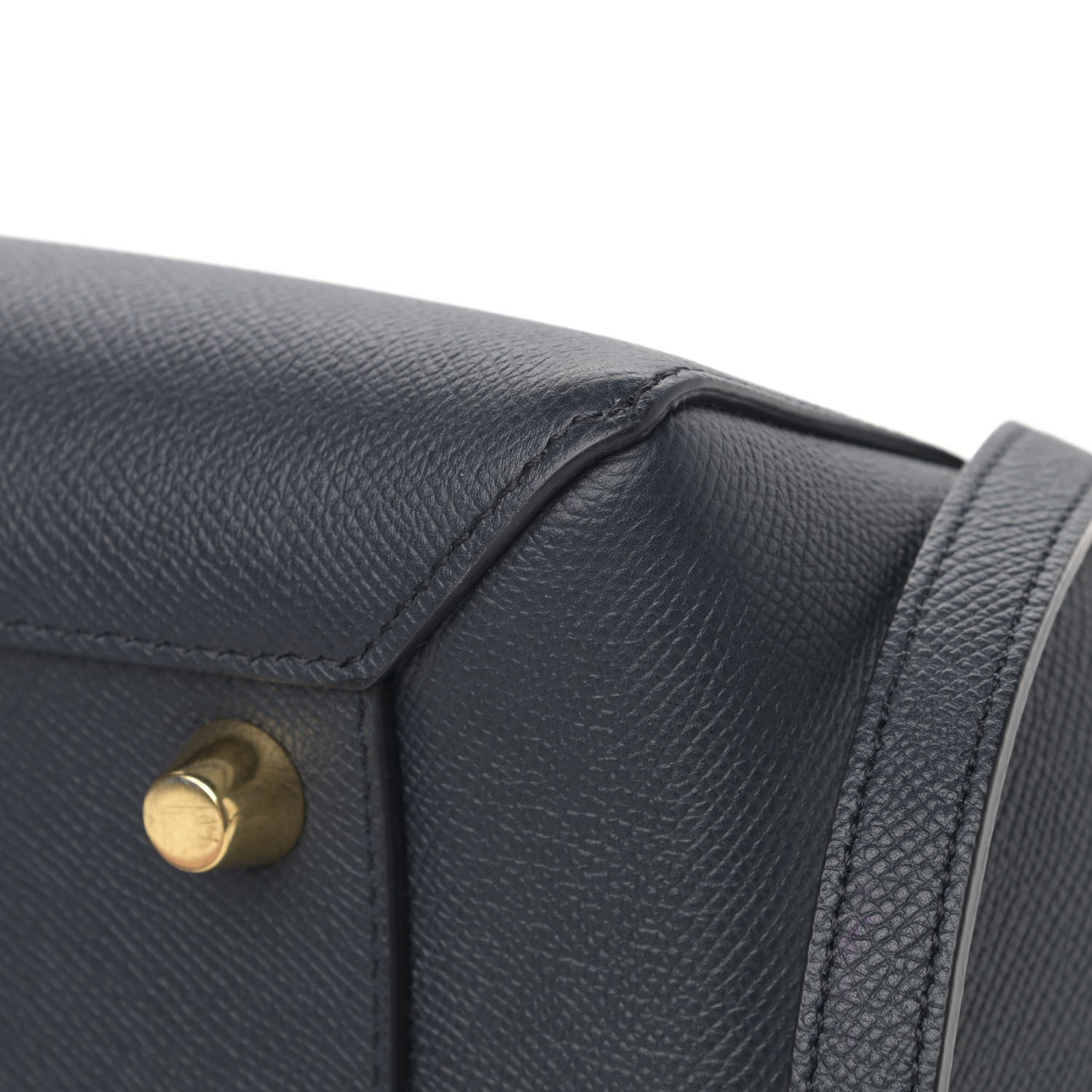 Celine Grained Calfskin Mini Belt Bag Grey 10 of 17