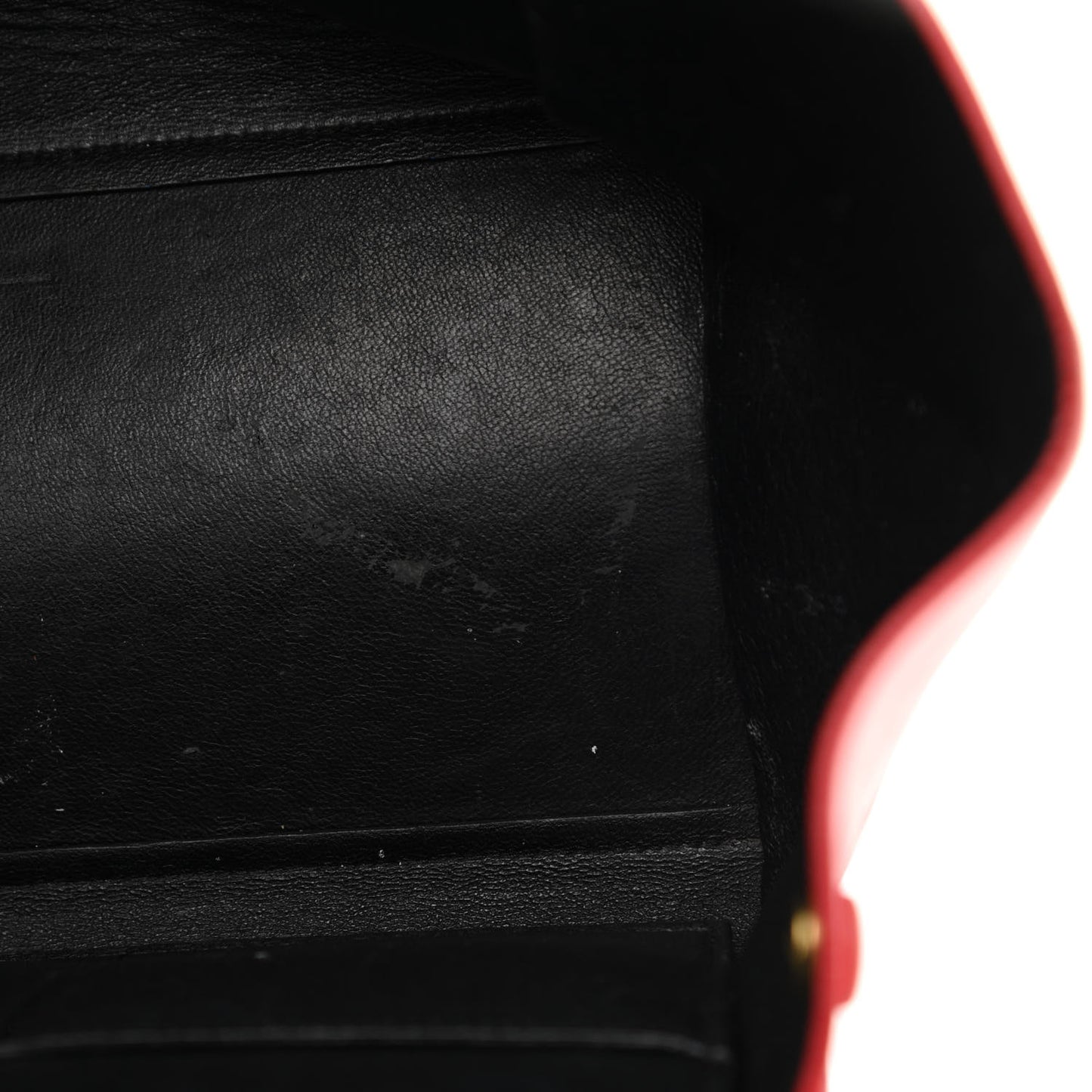 Smooth Calfskin Medium Tri-Color Trapeze Black