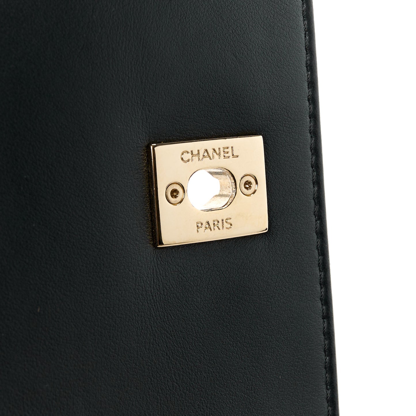 Caviar Quilted Large Business Affinity Flap Black