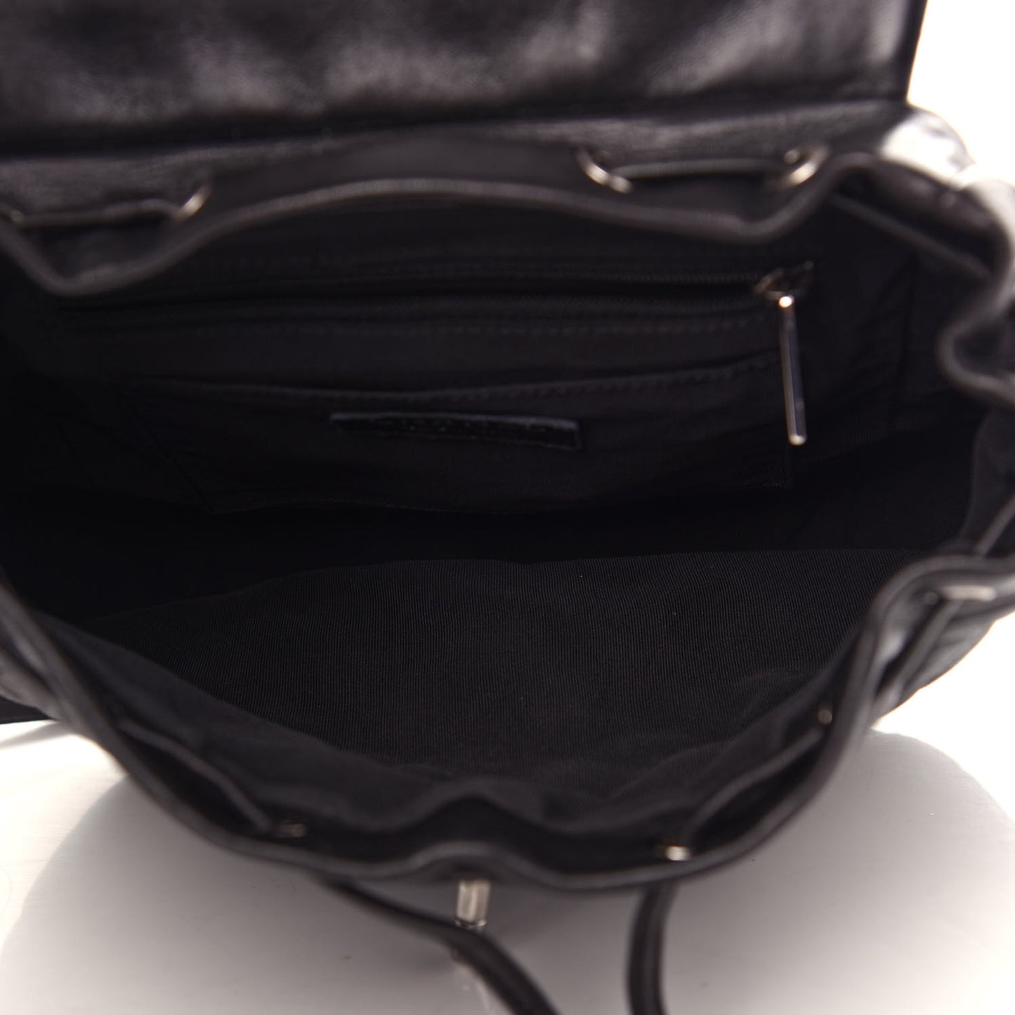 Lambskin Quilted Small Urban Spirit Backpack Black