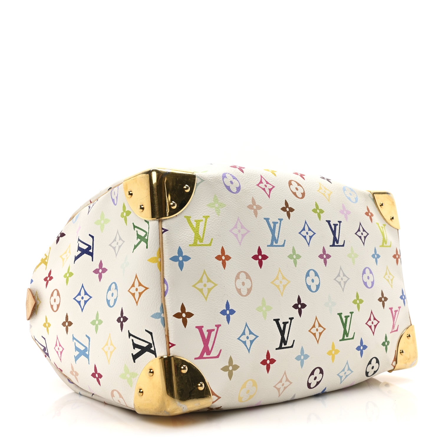 Louis Vuitton Monogram Multicolor Speedy 30 White 4 of 9