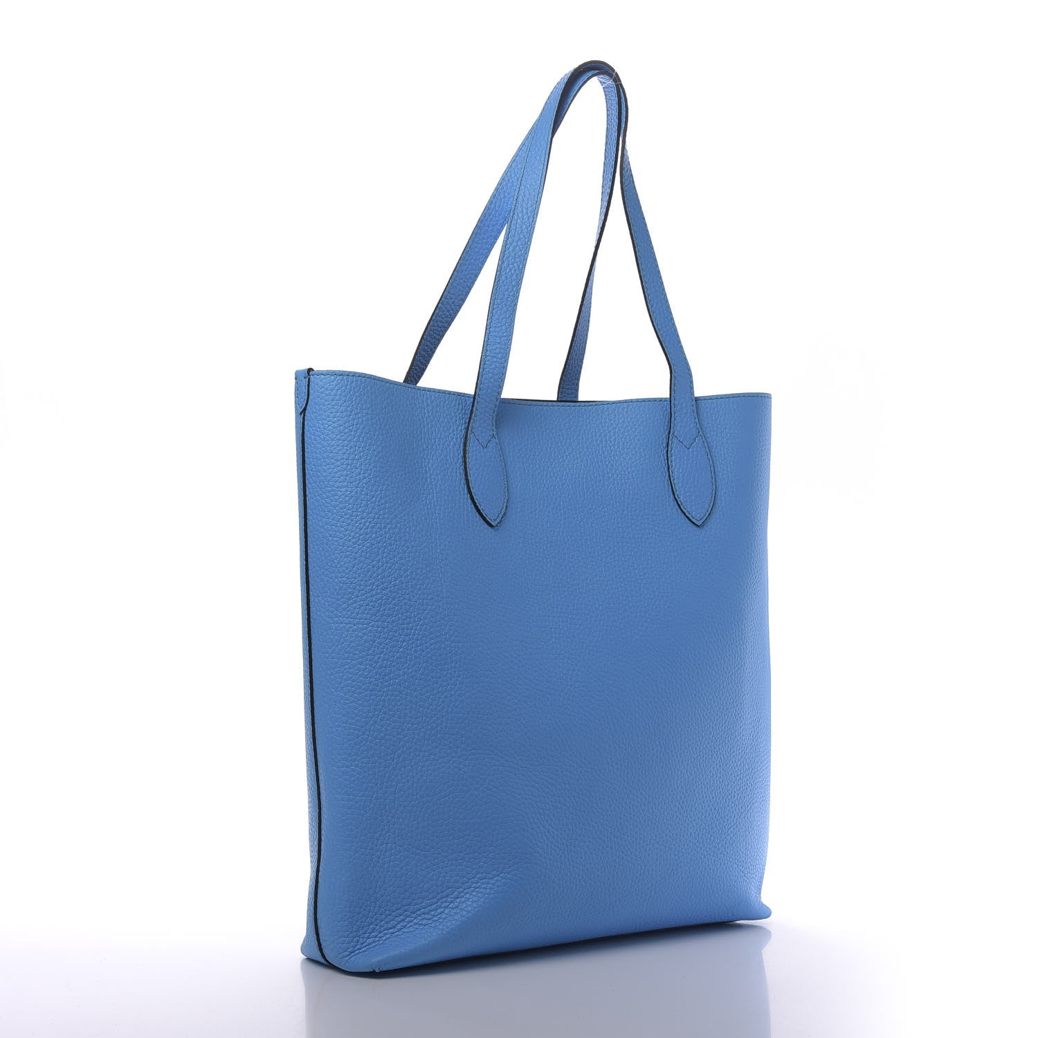 Burberry Grainy Calfskin Remington Tote Neon Blue 3 of 10
