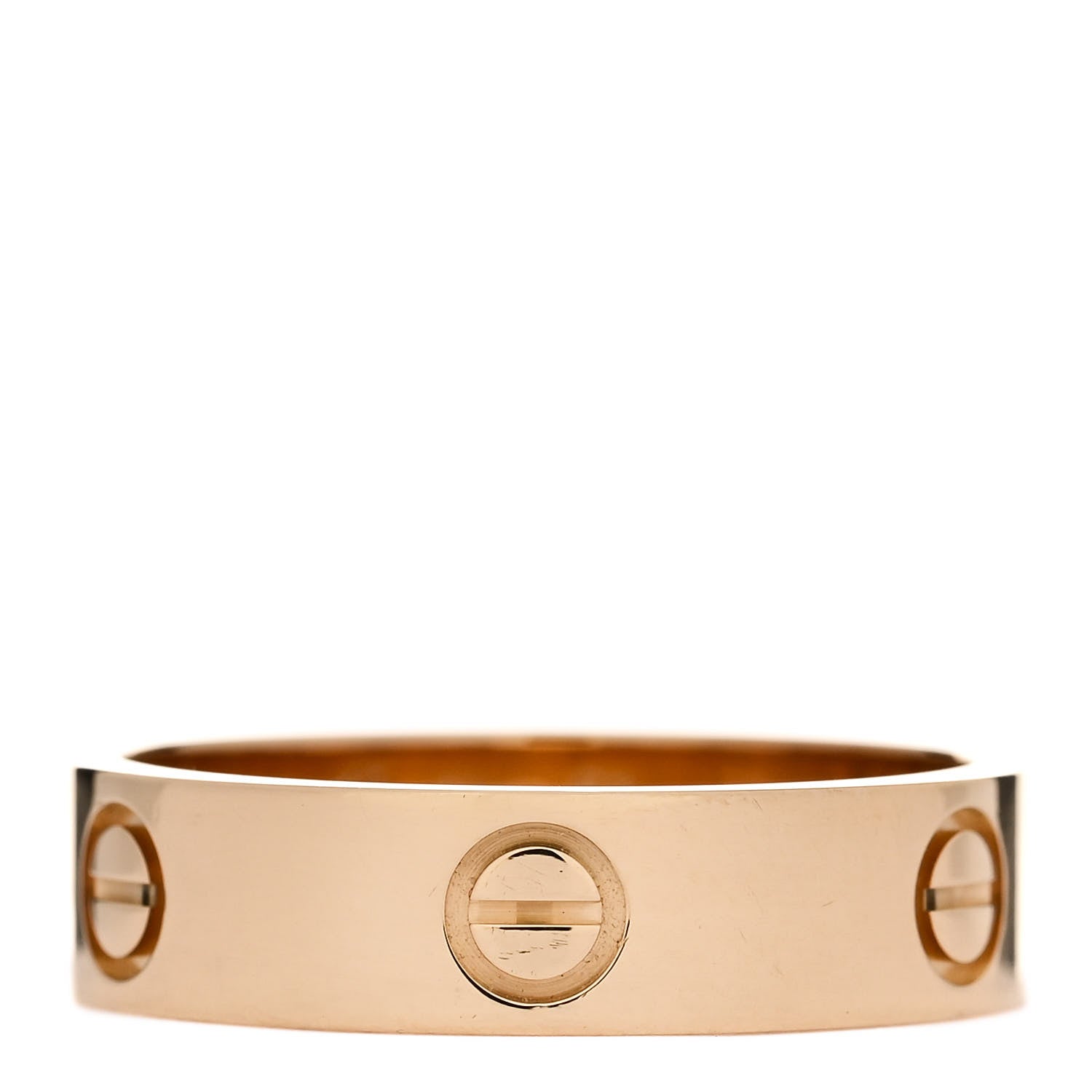 Cartier 18K Yellow Gold 5.5mm LOVE Ring 61 9.5 1 of 5