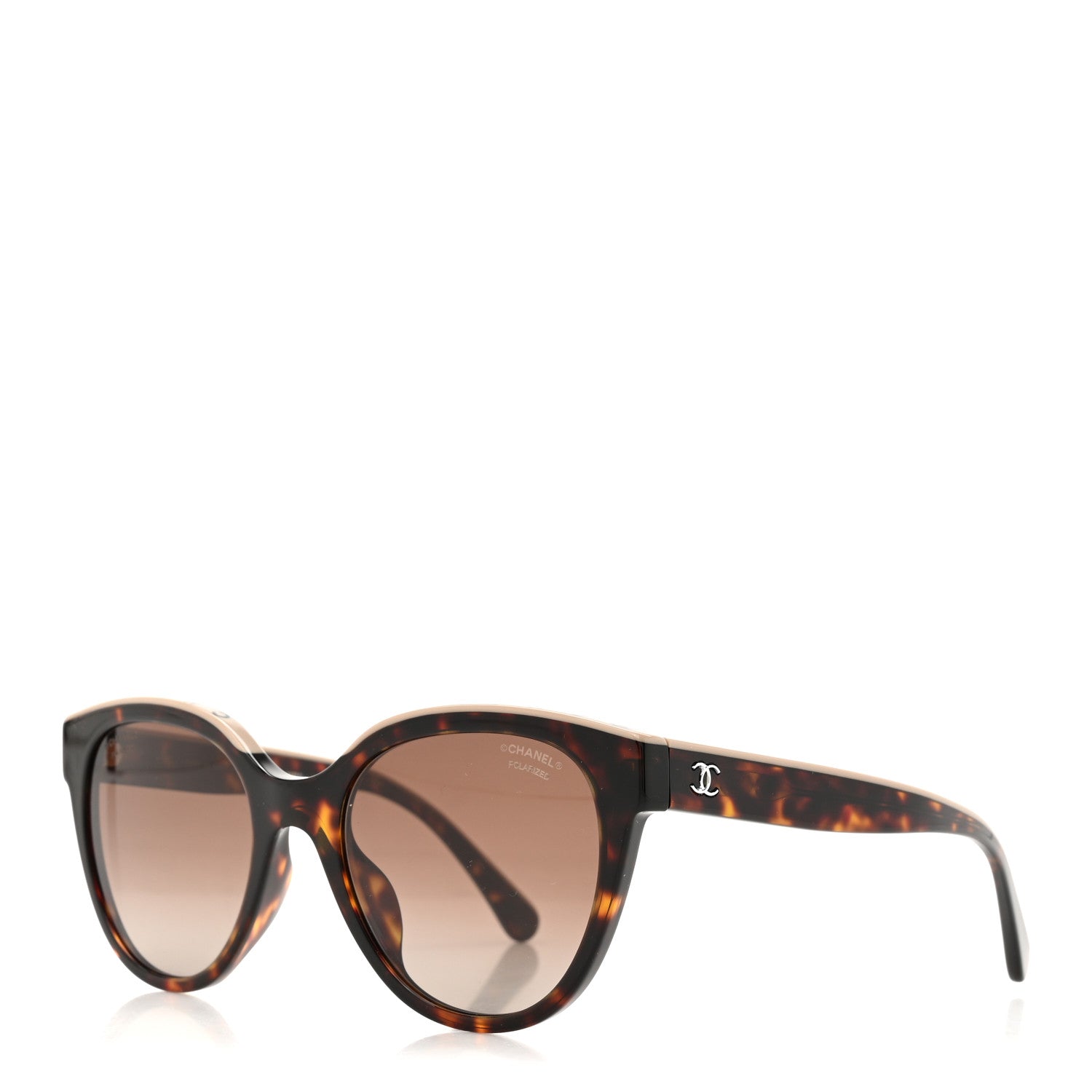 Chanel Acetate CC Butterfly Sunglasses 5414-A Tortoise 