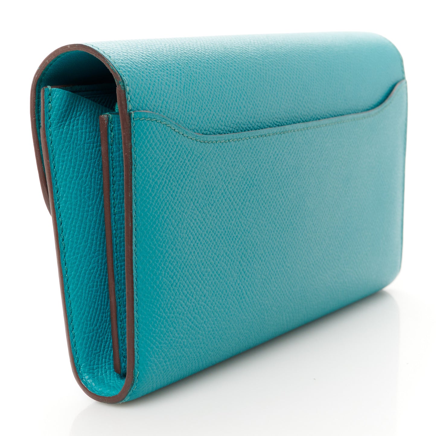 Epsom Constance Long Wallet Bleu Paon