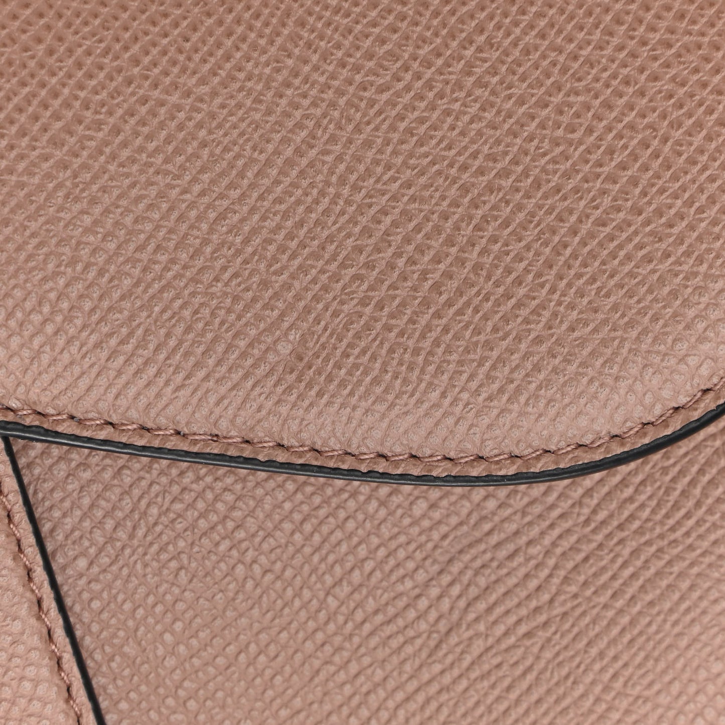 Grained Calfskin Saddle Bag Fard