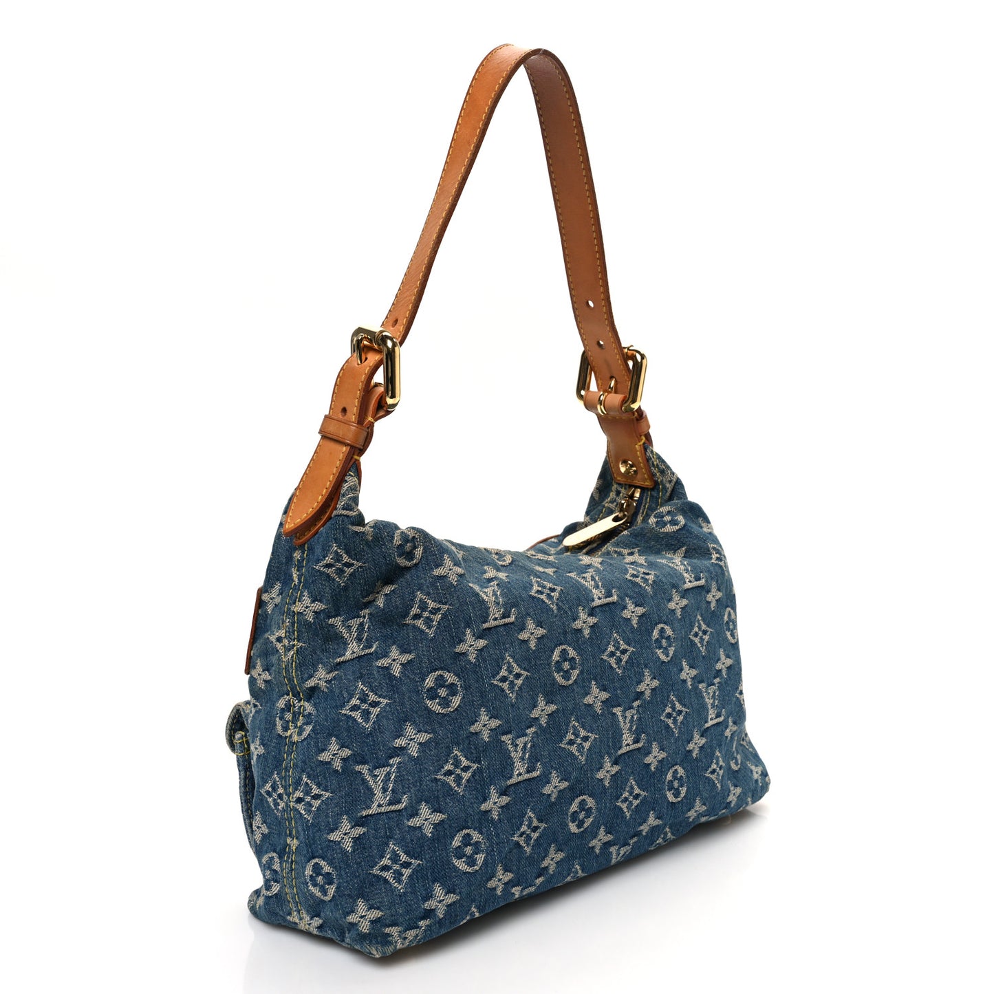 Monogram Denim Baggy PM Blue
