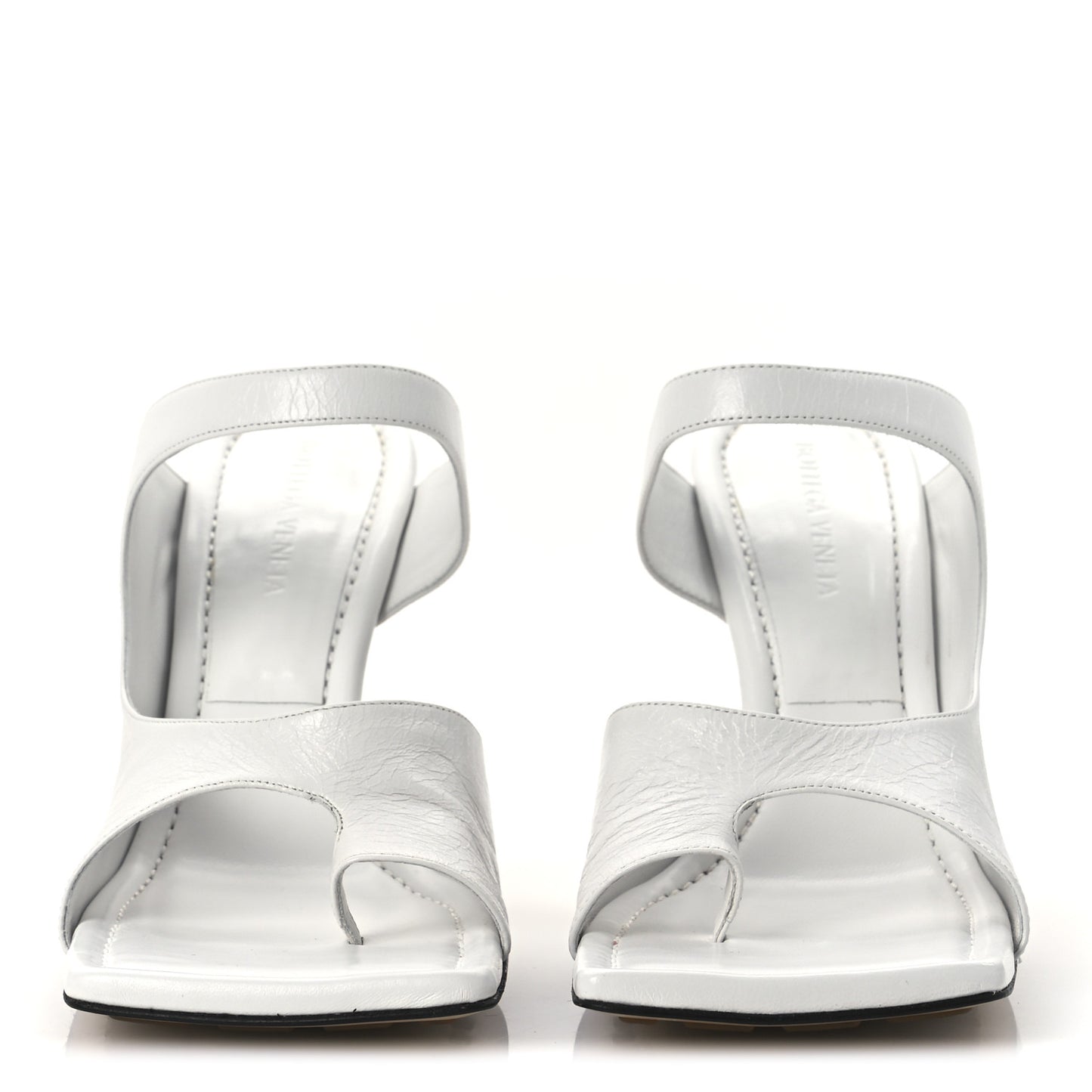 Nappa Crunch Lux Sandals 39.5 Optic White