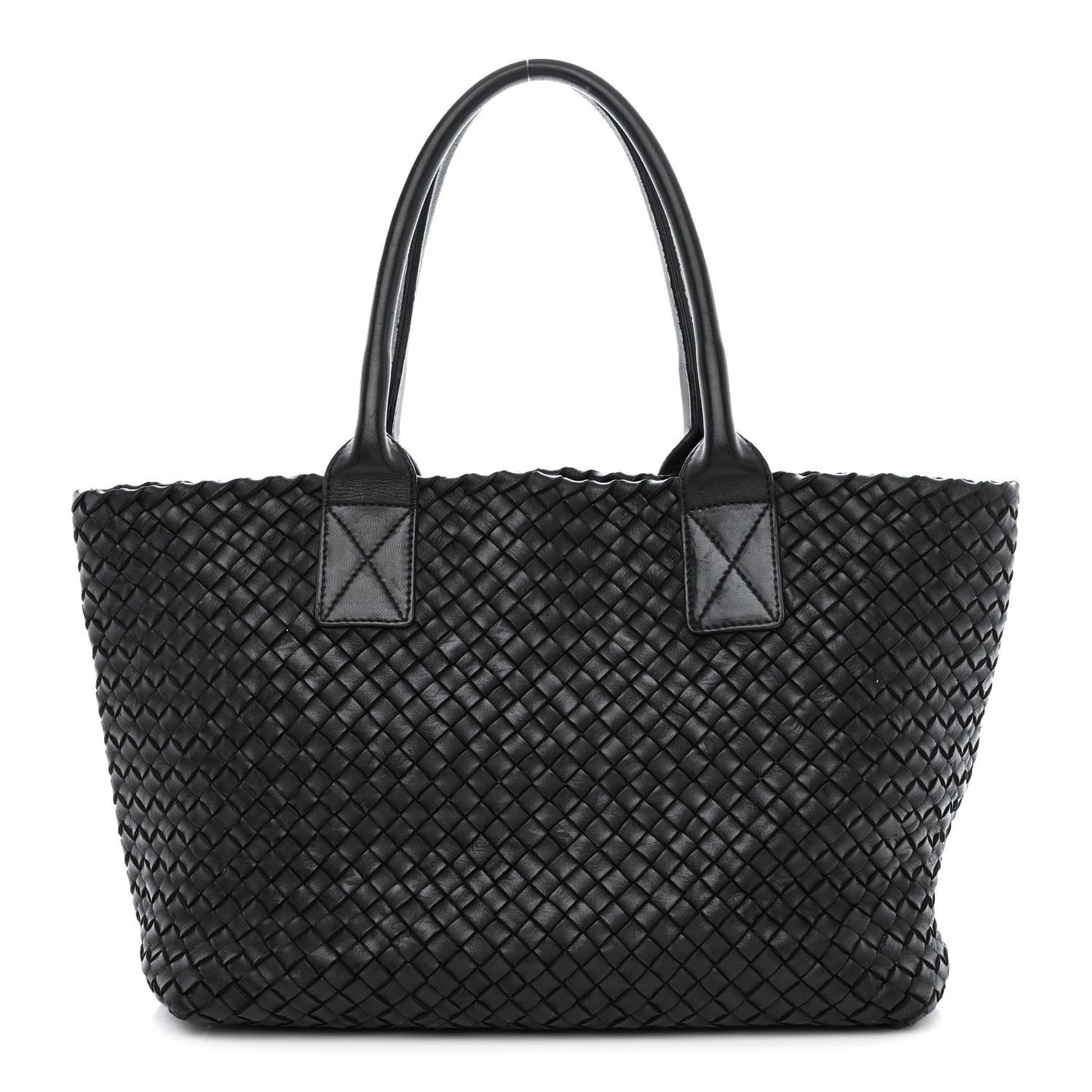 Nappa Intrecciato Mini Cabat Black