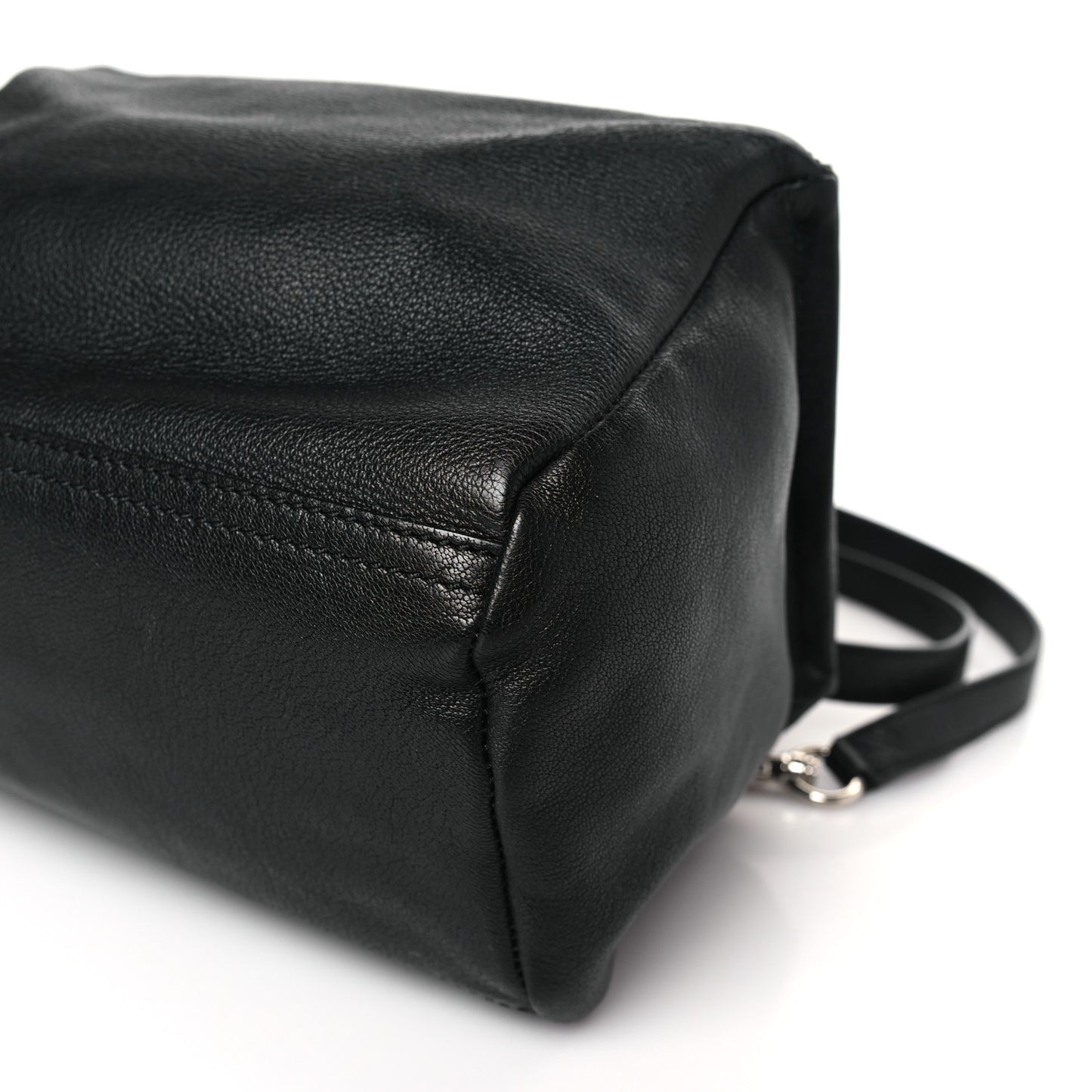 Sugar Goatskin Small Pandora Black