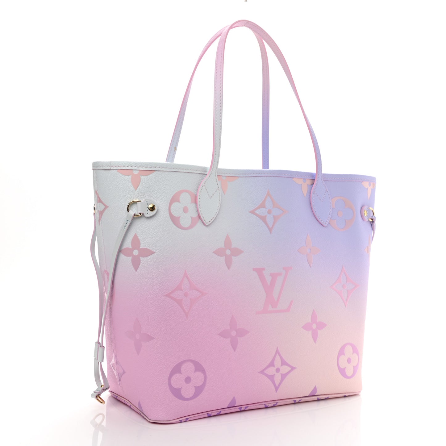 Monogram Giant Spring In The City Neverfull MM Sunrise Pastel