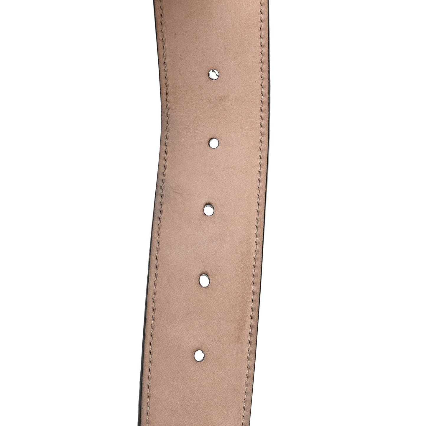 GG Supreme Monogram Selleria Calfskin Interlocking G 40mm Belt 100 40 Navy