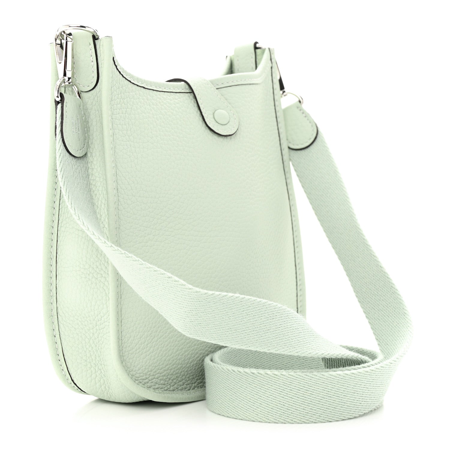 Hermes Taurillon Clemence Evelyne TPM Vert Fizz 3 of 9
