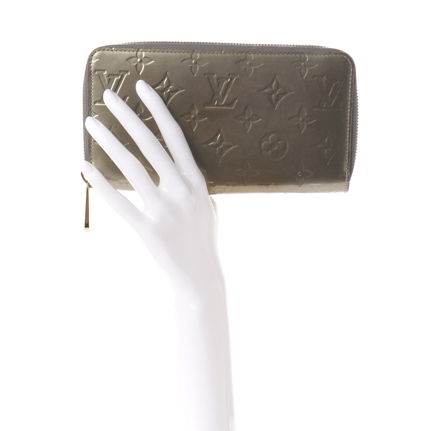 Vernis Zippy Wallet Gris Art Deco