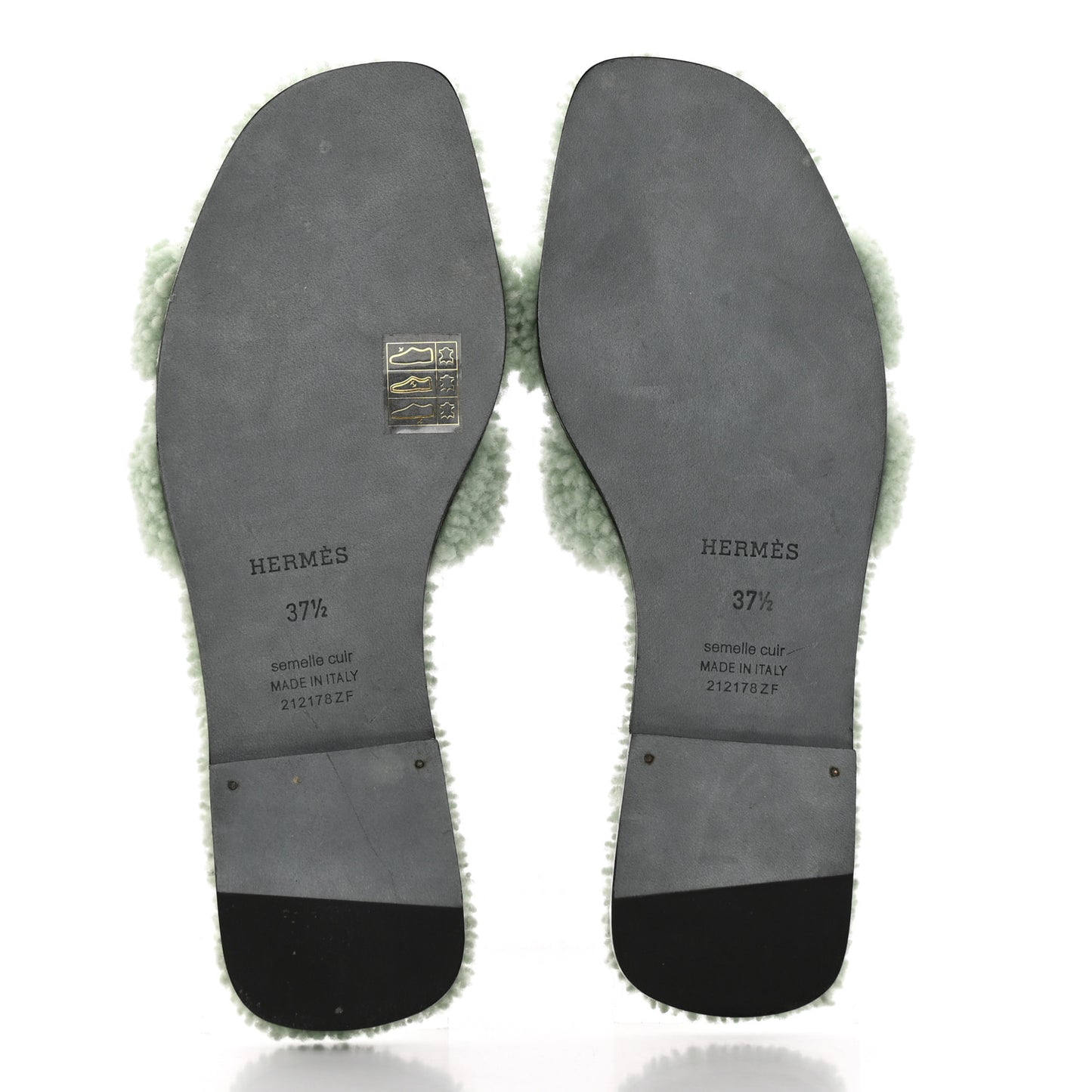 Woolskin Oran Sandals 37.5 Vert D’eau