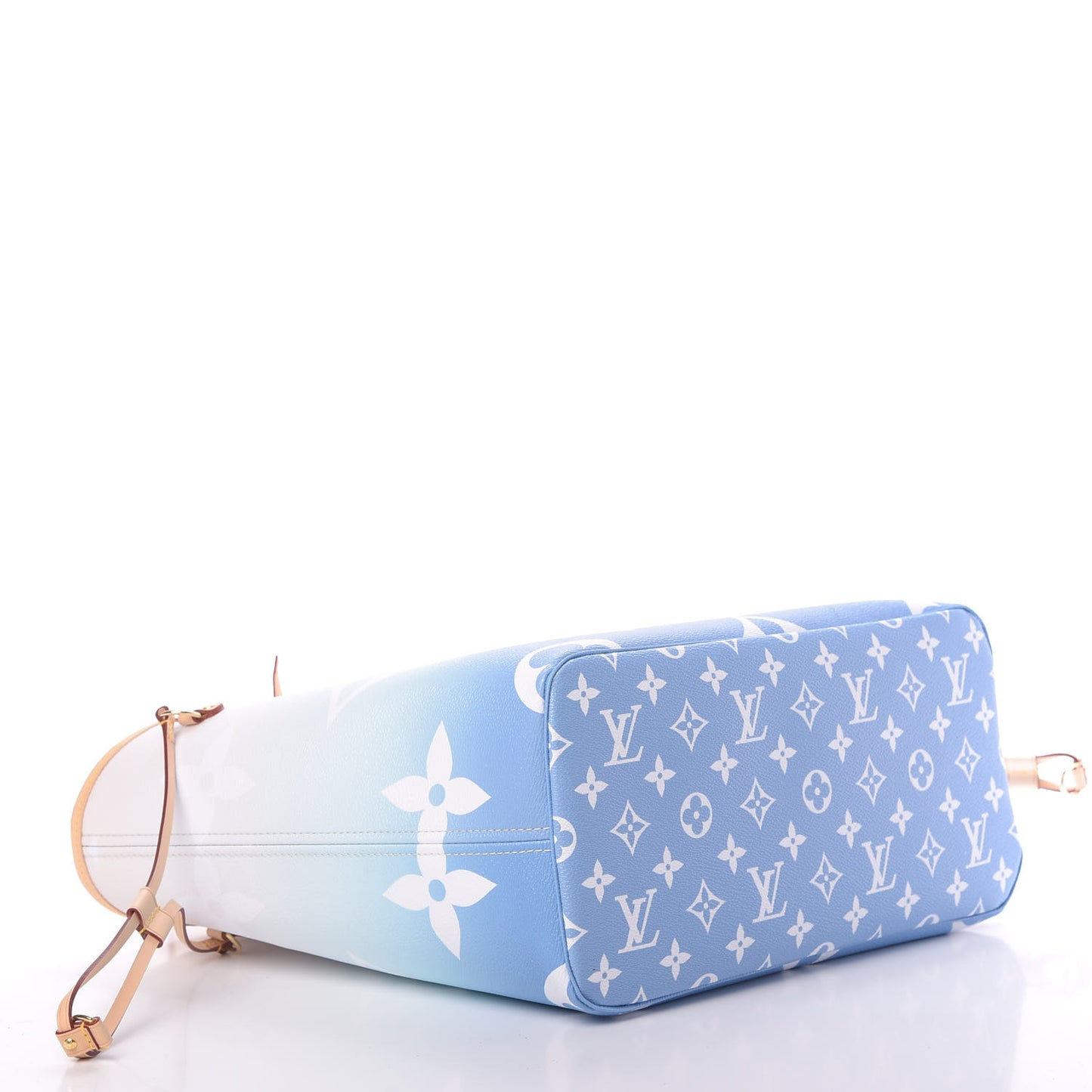 Monogram Giant By The Pool Neverfull MM Blue