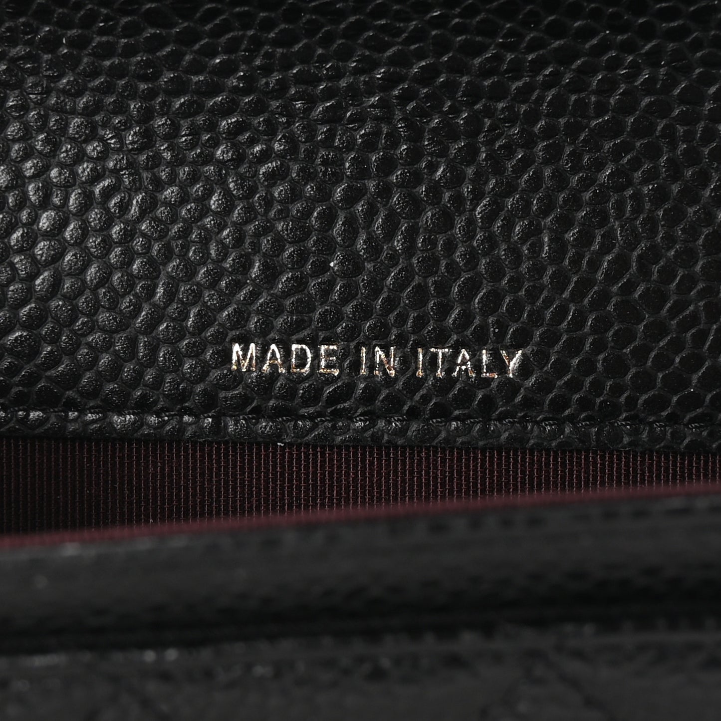 Caviar Quilted Flap Card Holder Wallet Black