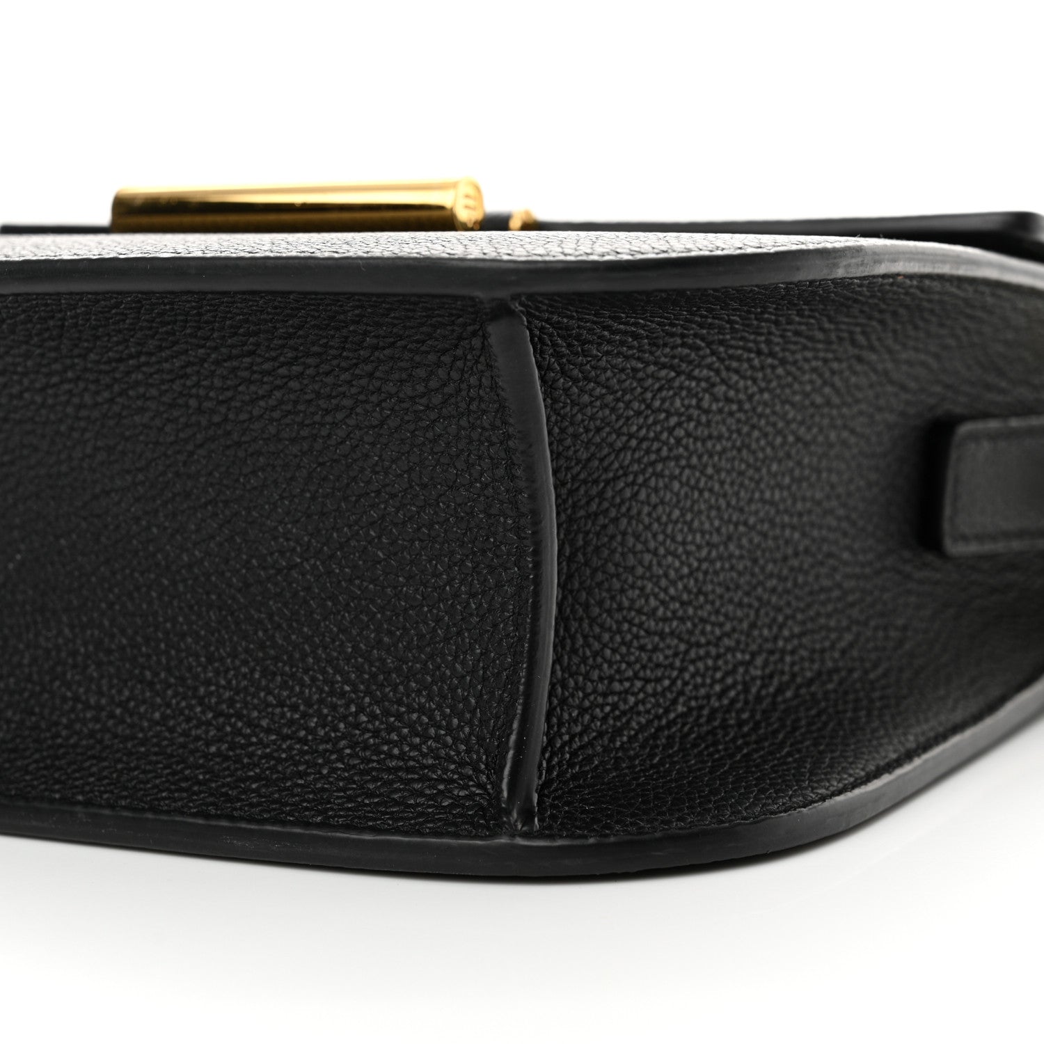 Tom Ford Grained Calfskin Mini T Clasp Tara Crossbody Bag Black 9 of 14