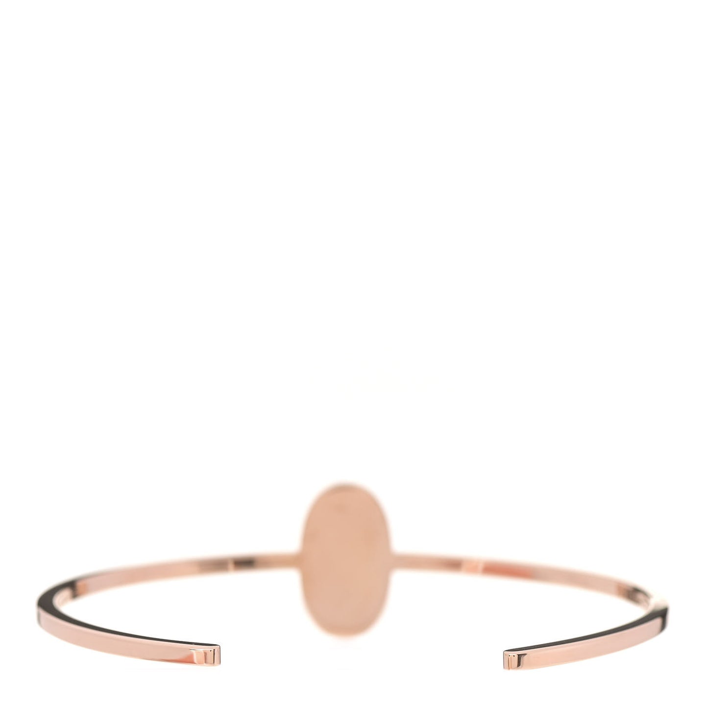 18K Rose Gold Diamond MM Chaine d'Ancre Verso Bracelet SH