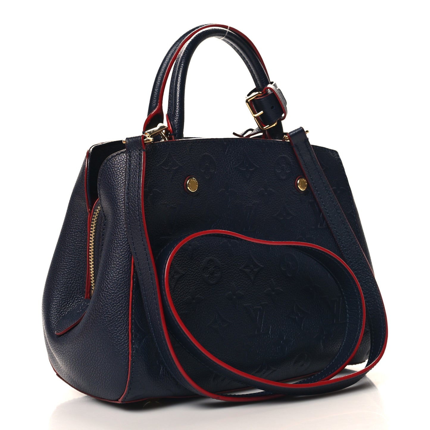 Empreinte Montaigne BB Marine Rouge