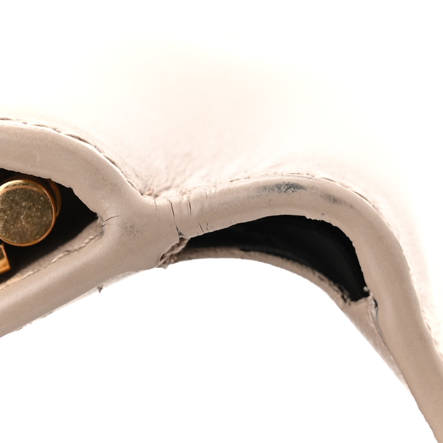 Saint Laurent Smooth Calfskin Monogram Rider Belt Bag Taupe 13 of 13