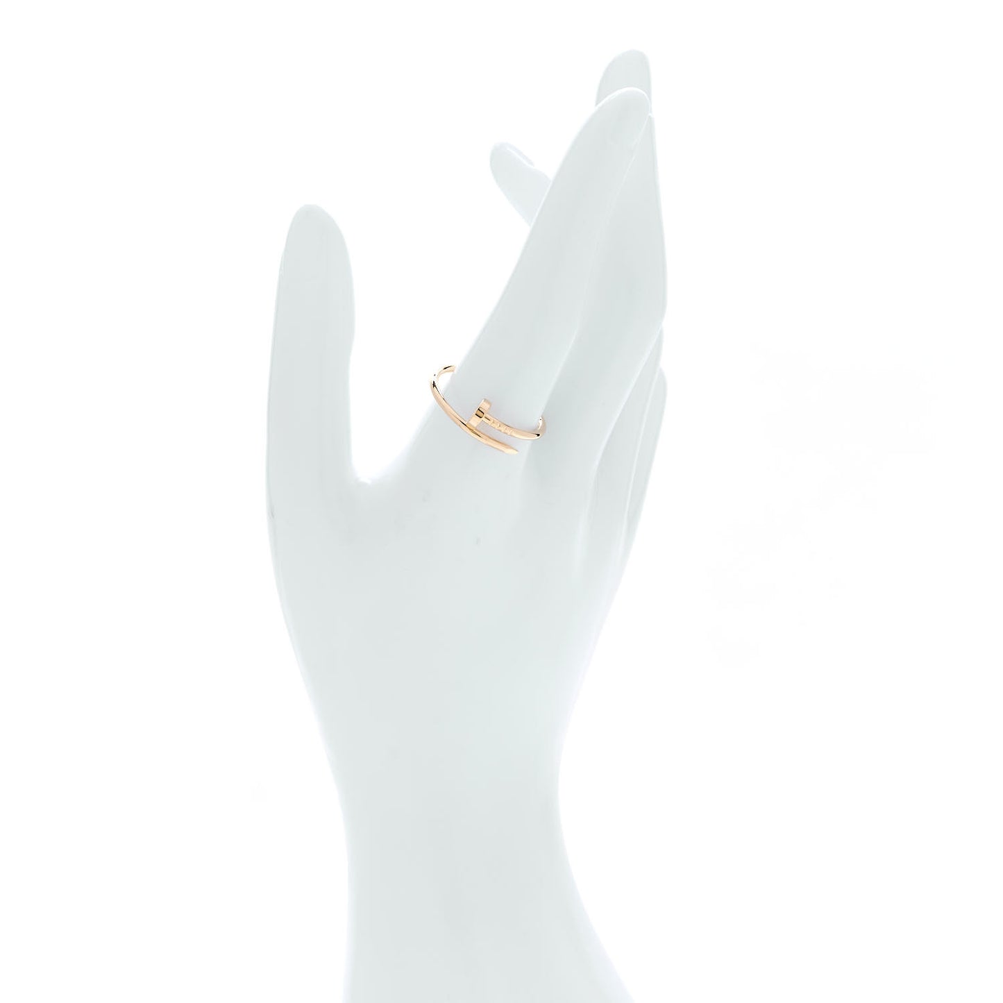 18K Yellow Gold Small Juste Un Clou Ring 64 10.75