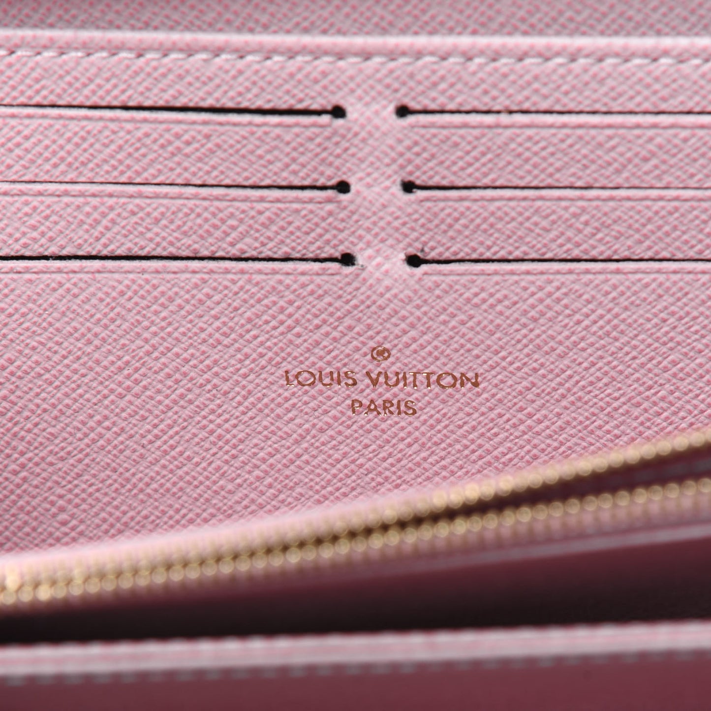 Monogram Zippy Wallet Rose Ballerine