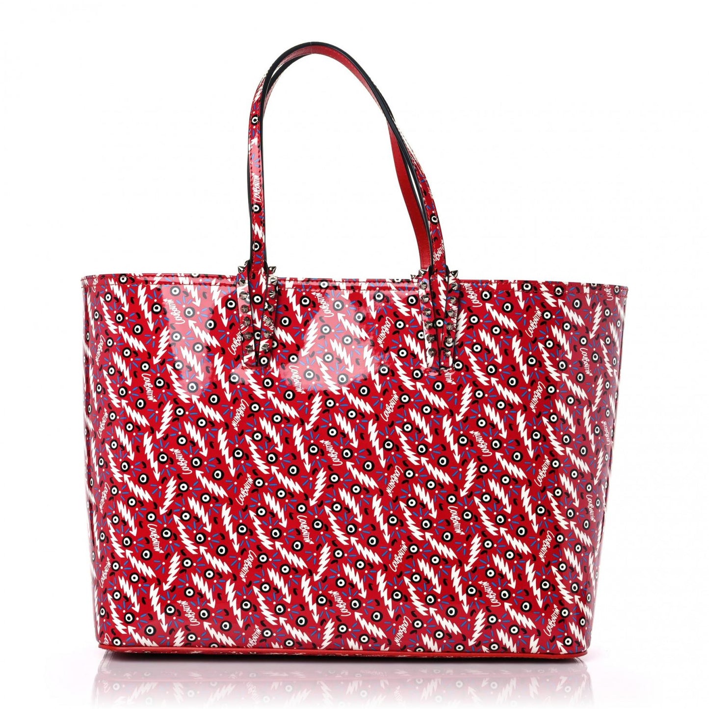 Patent Ginzana East West Cabata Tote Loubi