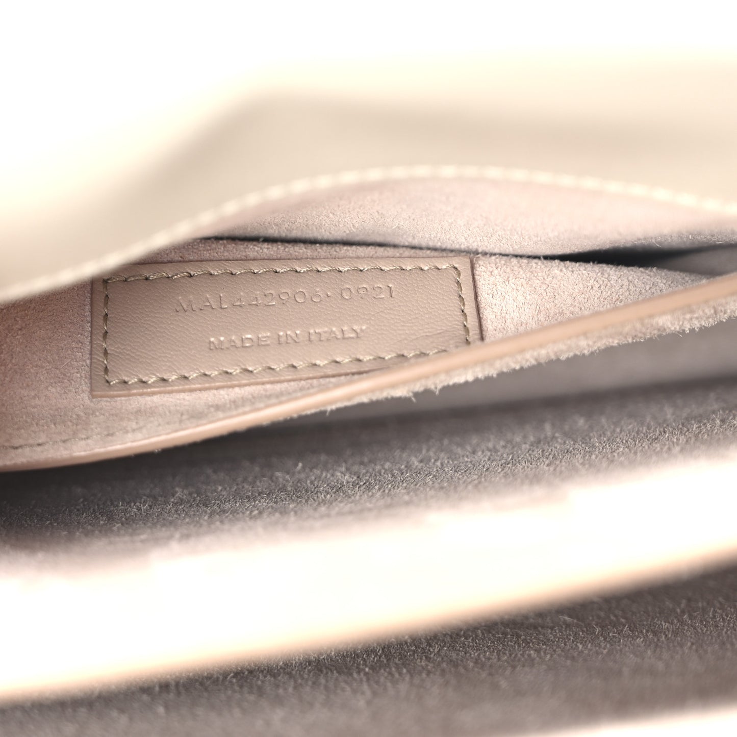Calfskin Medium Monogram Sunset Crema Soft