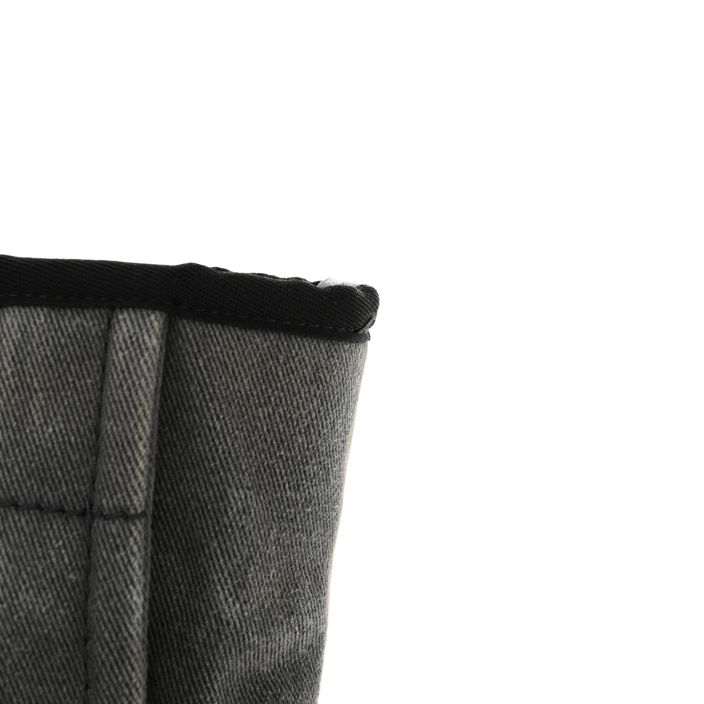 Canvas Sequin Small Deauville Tote Charcoal