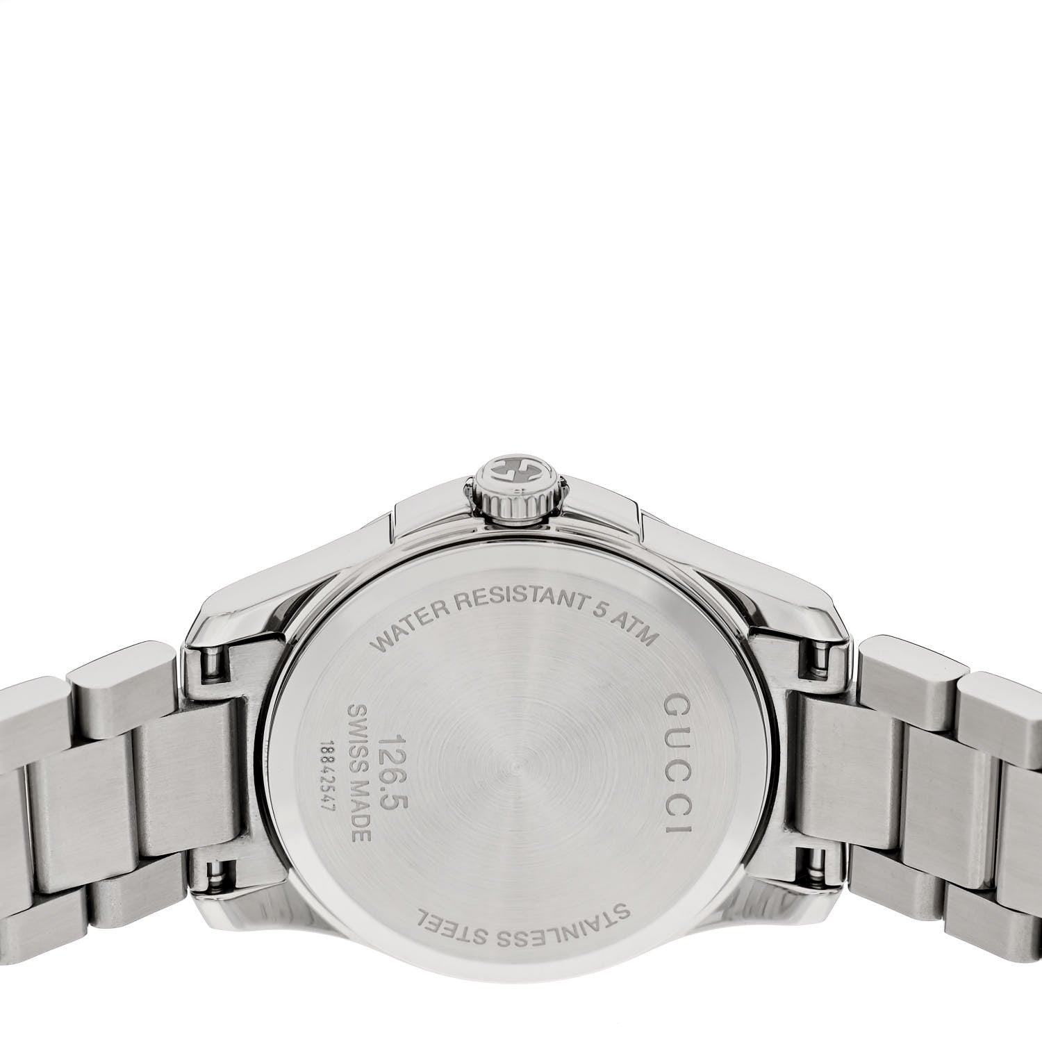 Gucci Stainless Steel 27mm G-Timeless Diamante Quartz Watch 4 of 5