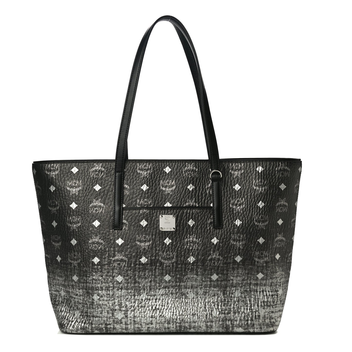 Gradation Visetos Medium Anya Shopper Tote Black