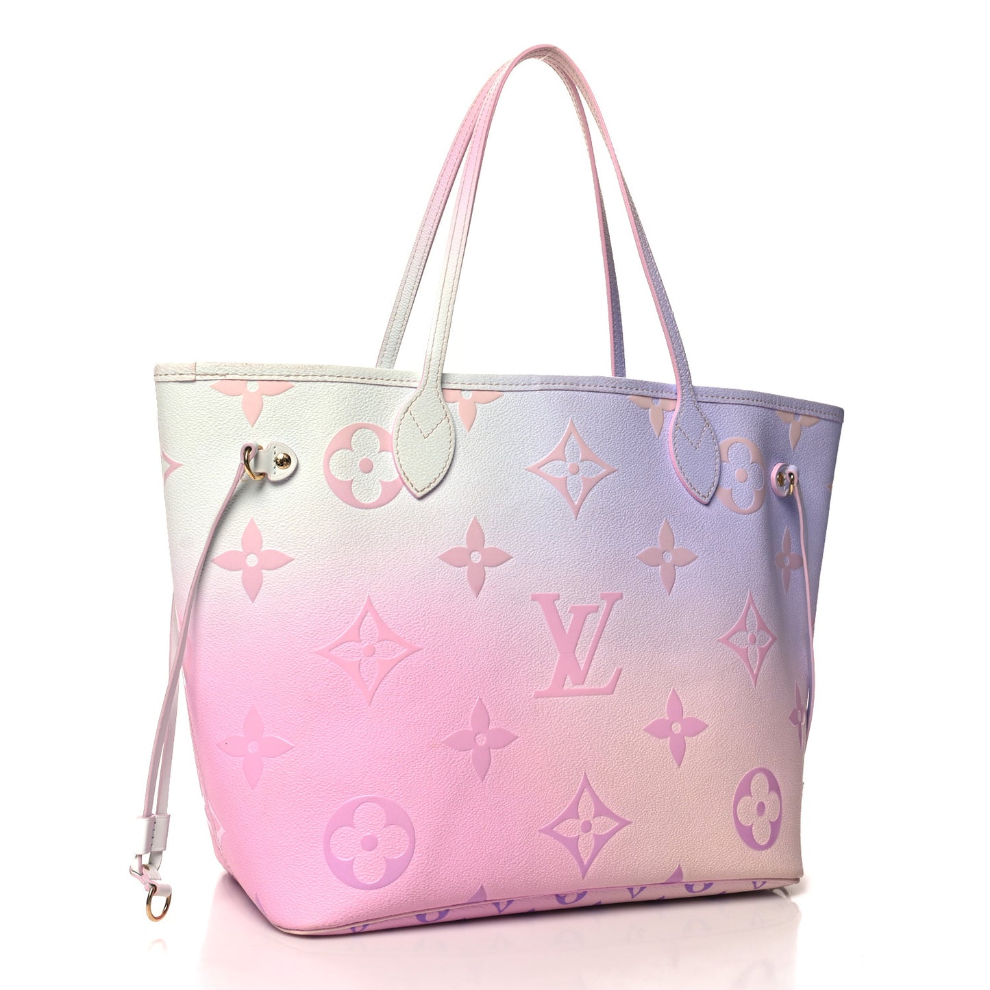 Monogram Giant Spring In The City Neverfull MM Sunrise Pastel