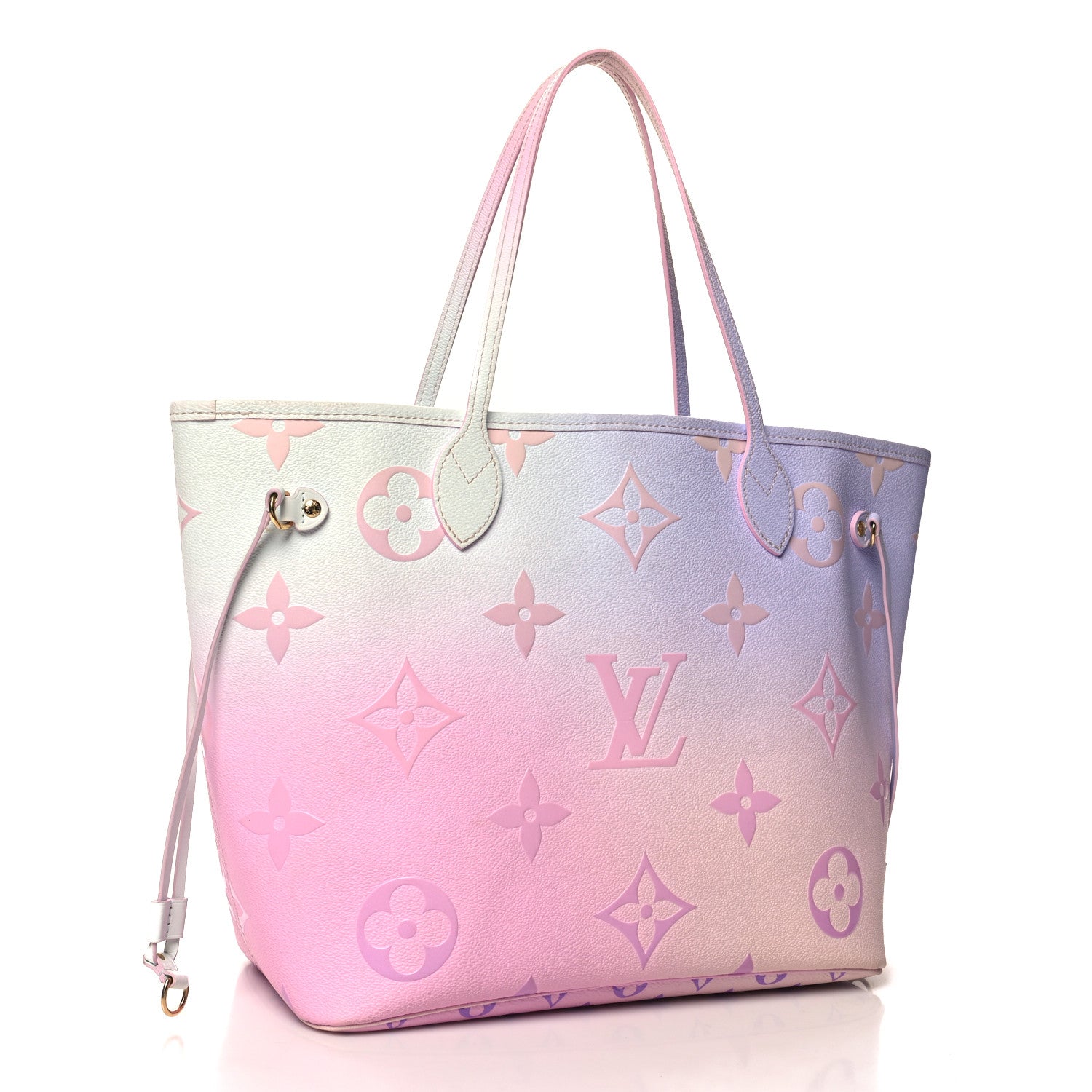 Louis Vuitton Monogram Giant Spring In The City Neverfull MM Sunrise Pastel 3 of 11