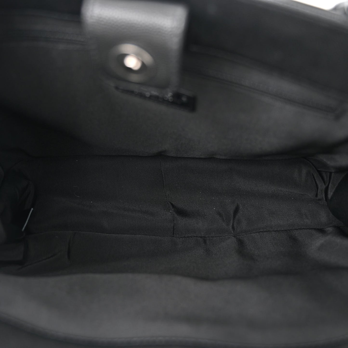 Caviar Quilted My Everything Large Shopping Tote Black