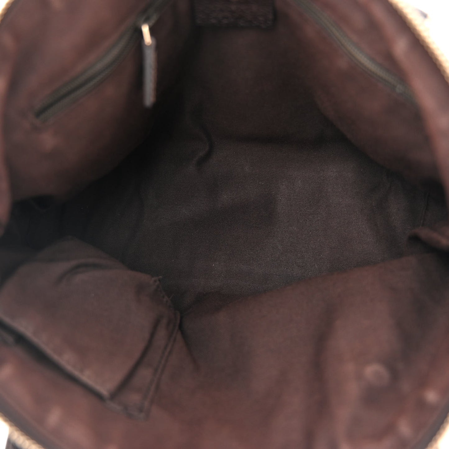 Monogram Small Abbey Tote Dark Brown