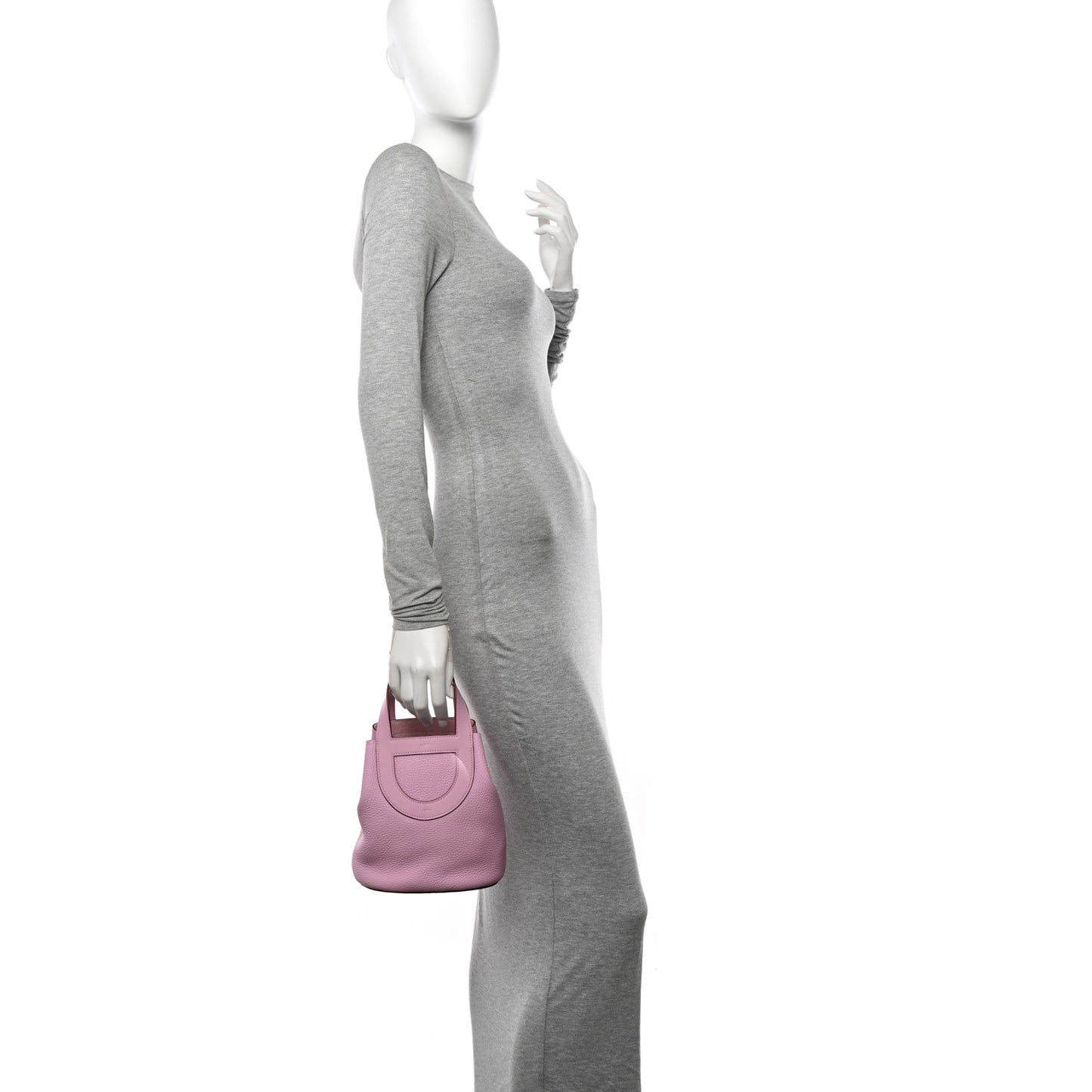 Taurillon Clemence Swift In-The-Loop 18 Bag Mauve Sylvestre