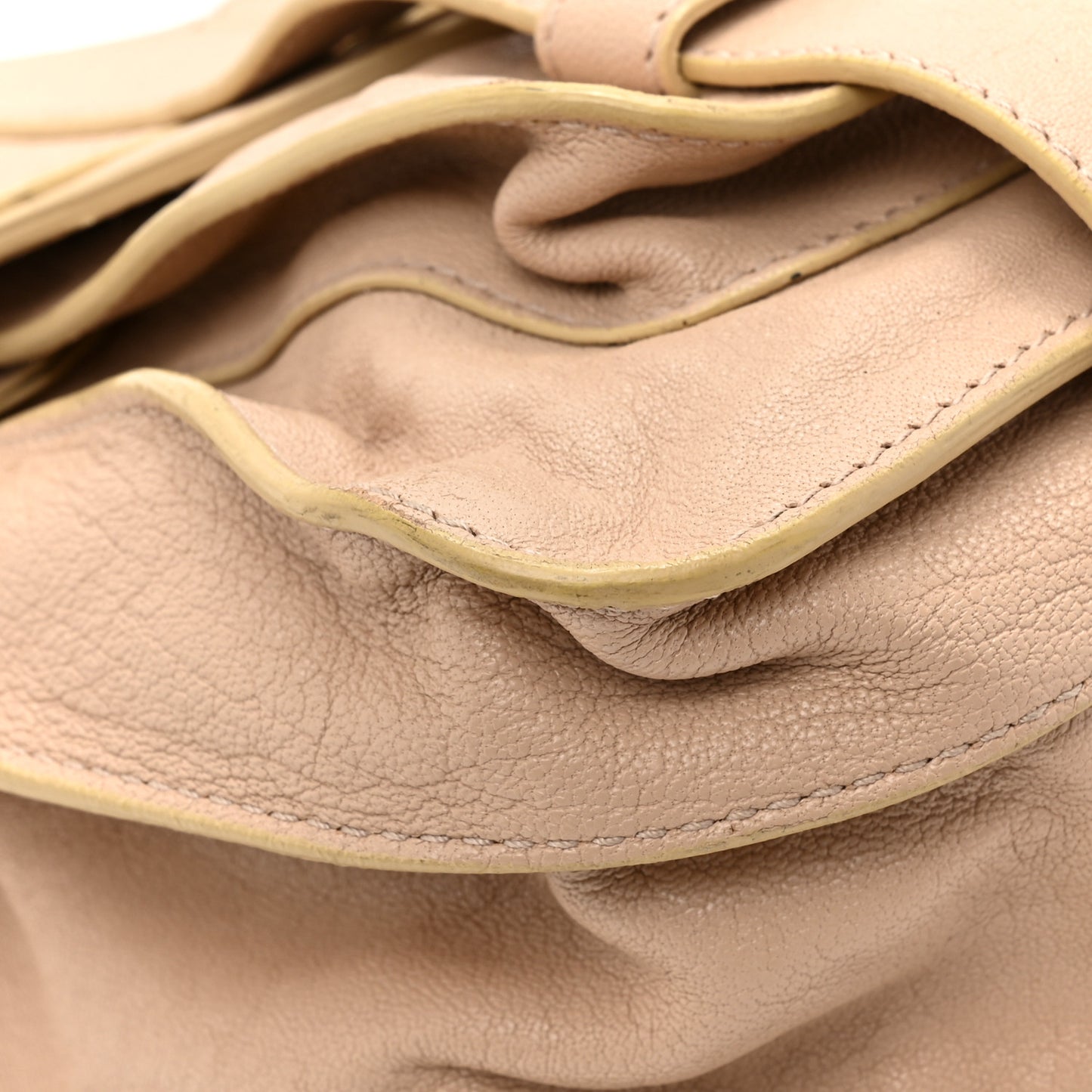 Lambskin Medium PS1 Satchel Nude
