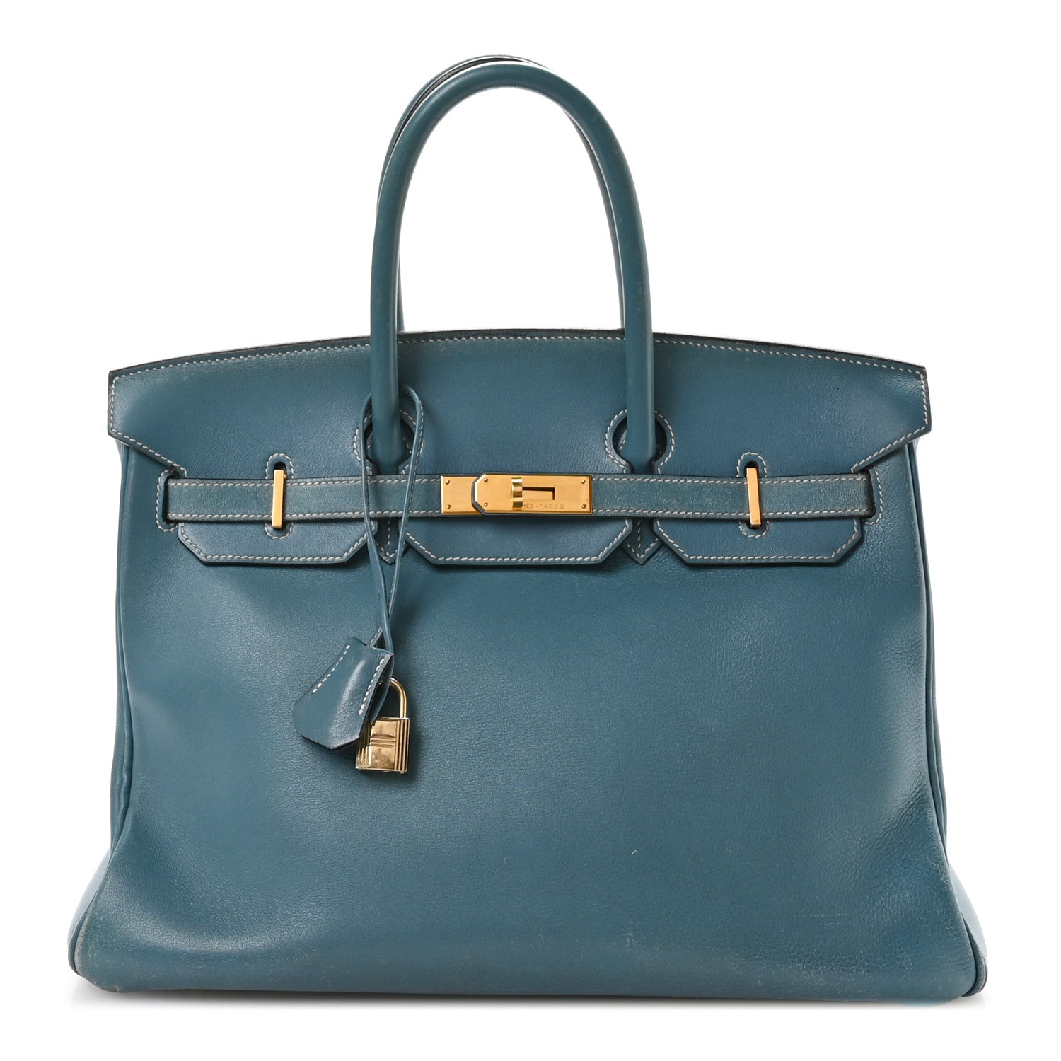 Hermes Gulliver Birkin 35 Blue Jean 1766757 – FASHIONPHILE