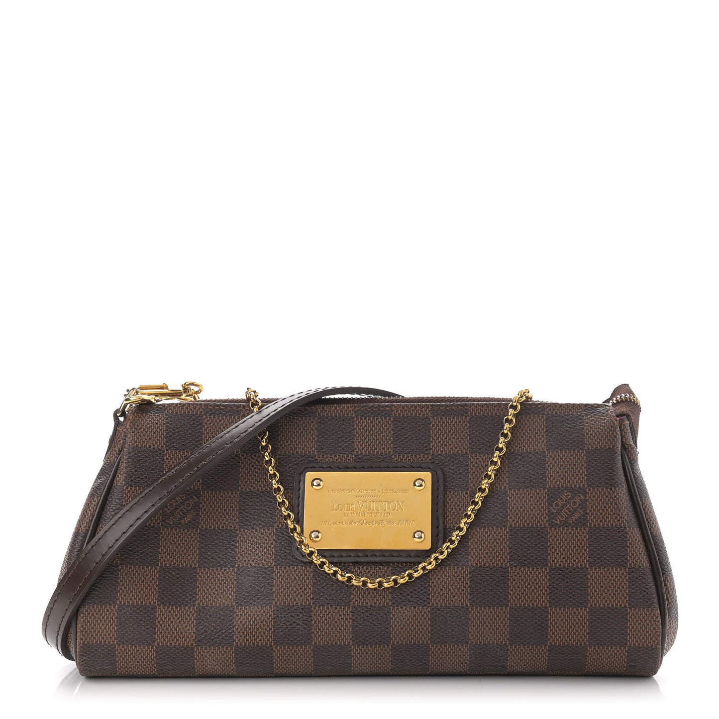 Damier Ebene Eva Clutch