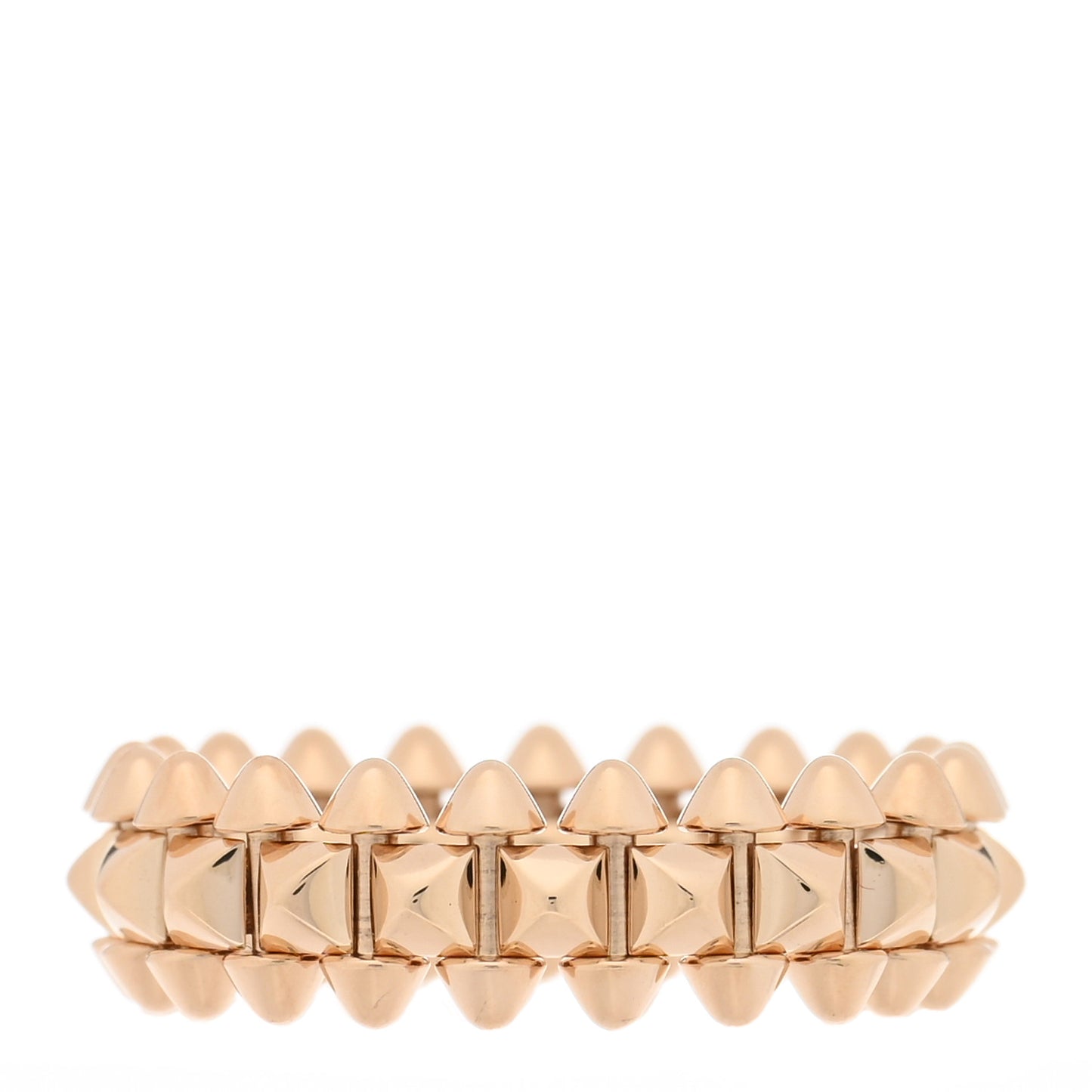 18K Pink Gold SM Clash De Cartier Ring 50 5.25