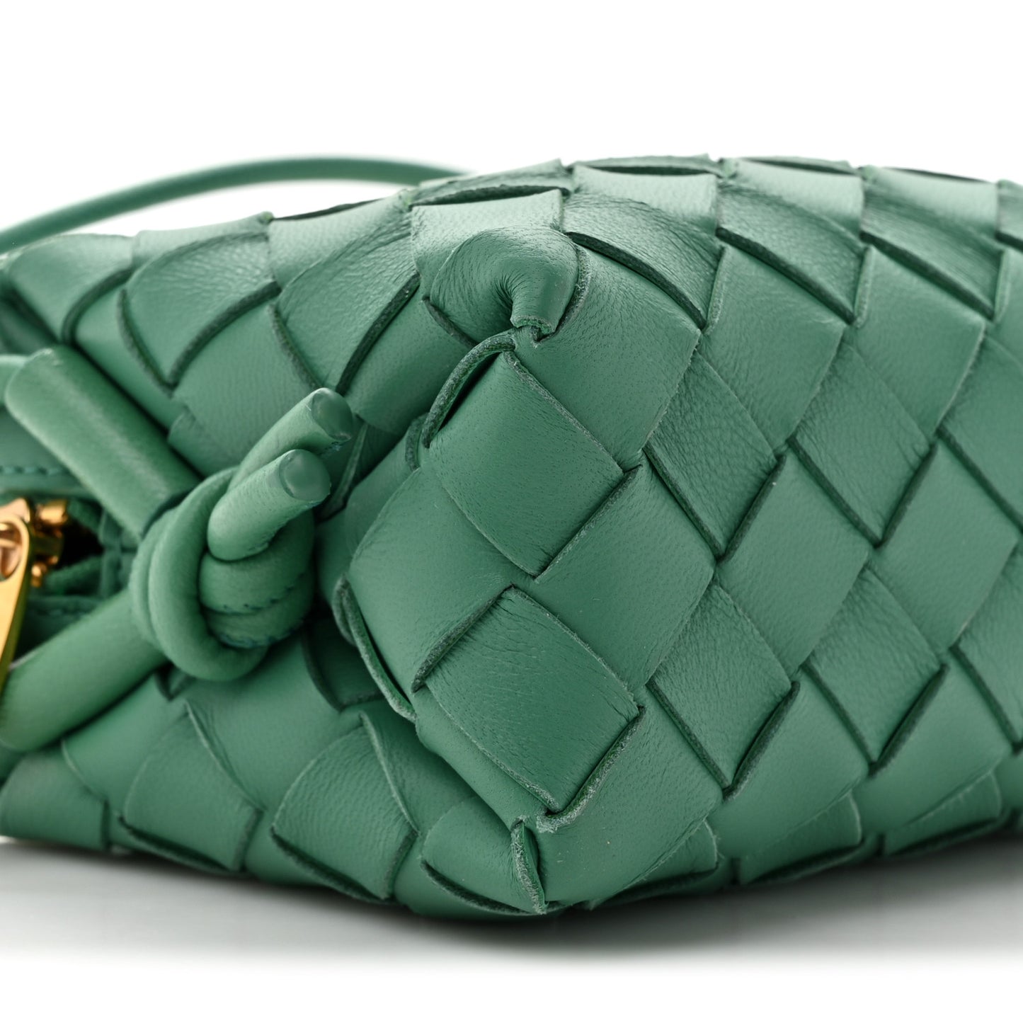 Nappa Intrecciato Candy Loop Camera Bag Mermaid