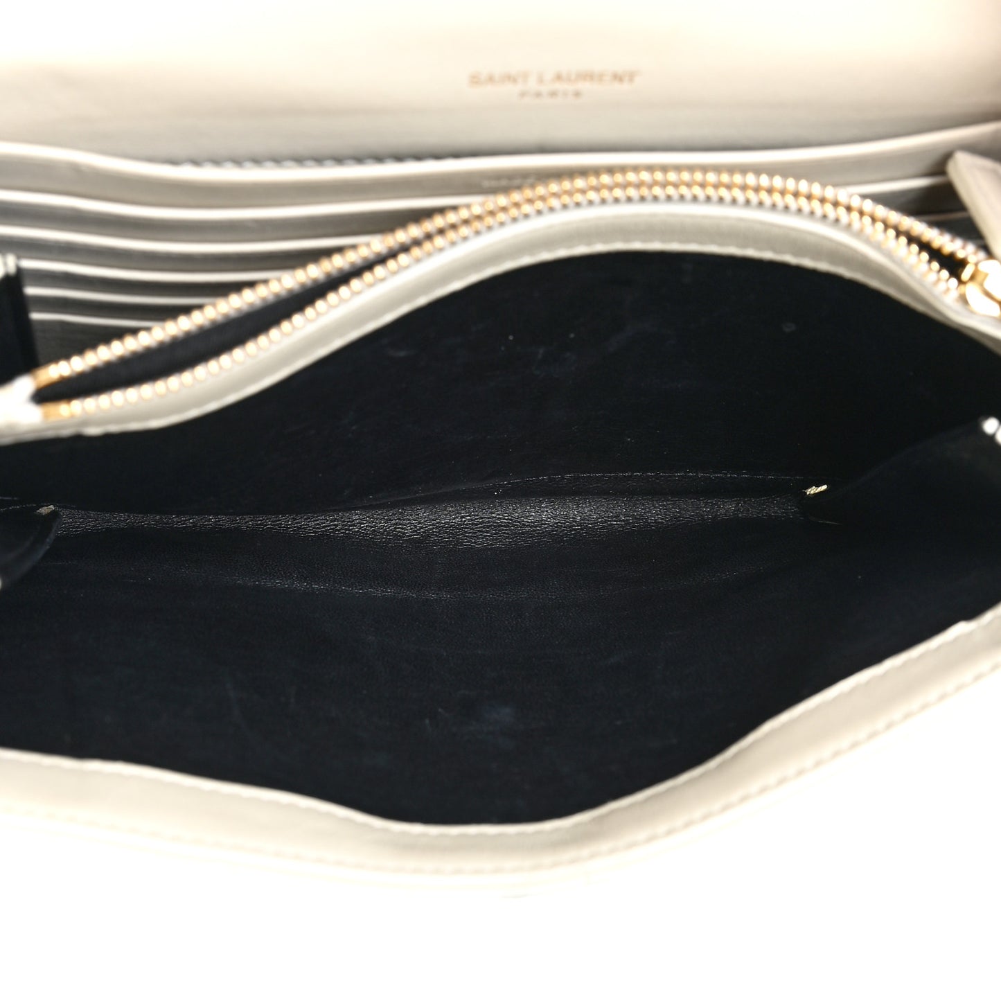 Lambskin Matelasse Small Vicky Chain Bag White