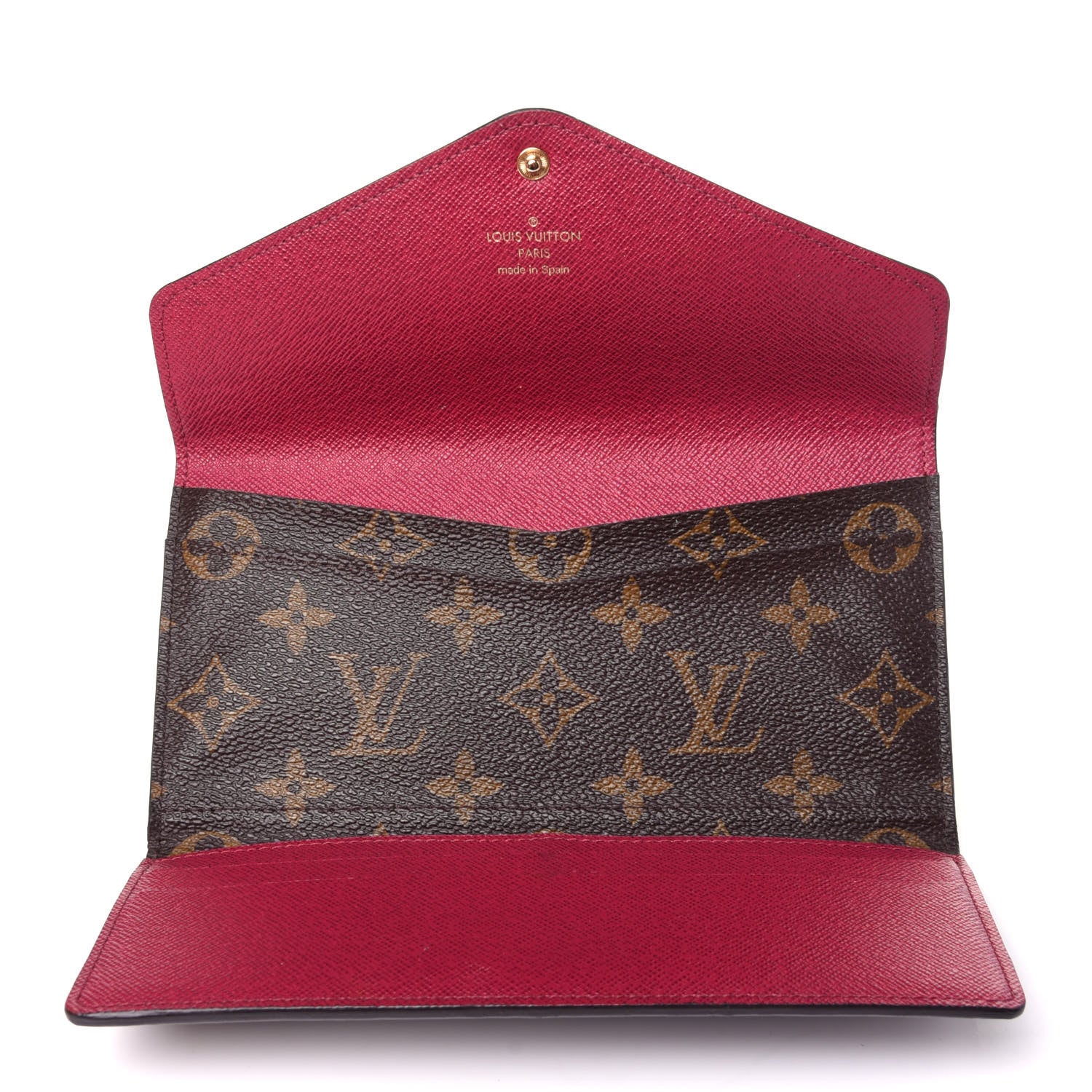 Louis Vuitton Monogram Josephine Wallet Fuchsia 5 of 10