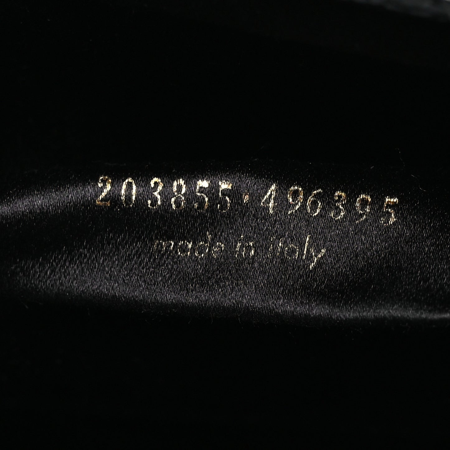 Textured Patent Monogram Large Belle De Jour Clutch Black