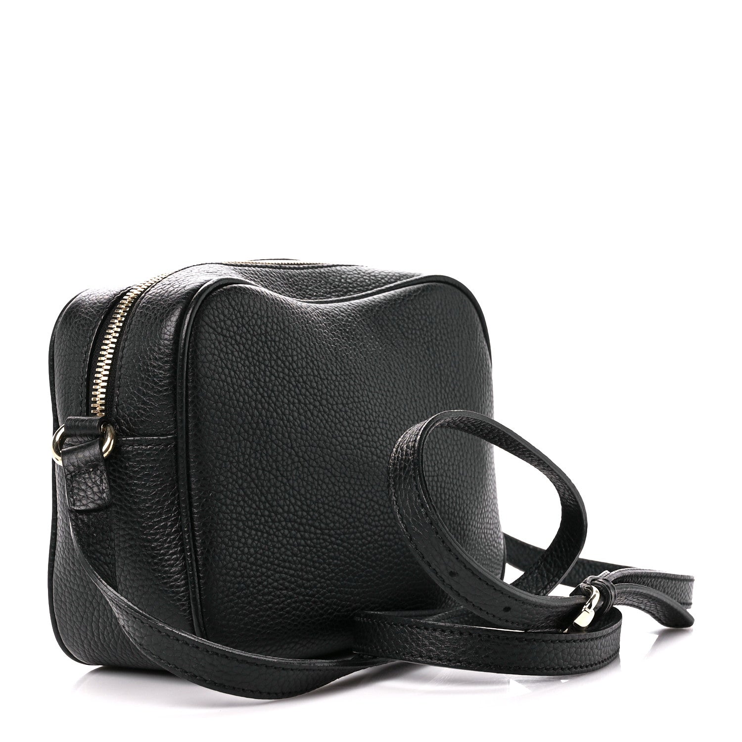 Gucci Pebbled Calfskin Small Soho Disco Bag Black 3 of 13